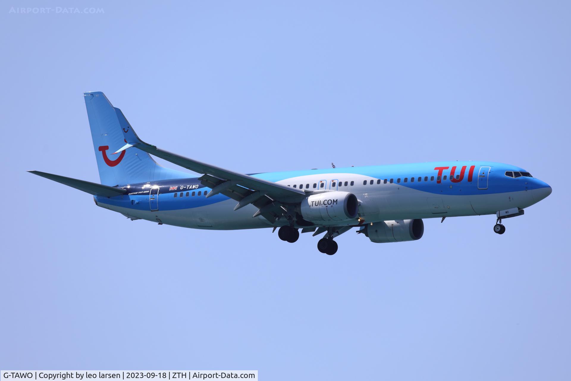 G-TAWO, 2013 Boeing 737-8K5 C/N 37255, ZTH 18.9.2023