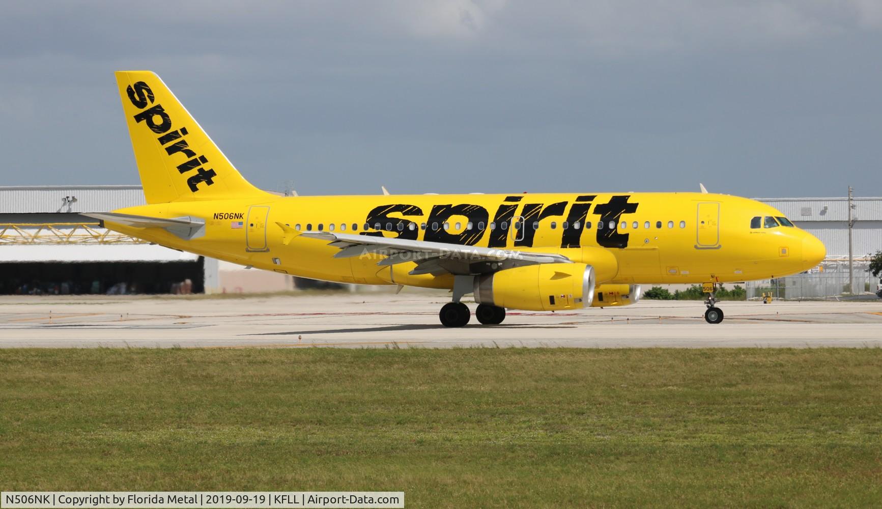 N506NK, 2005 Airbus A319-132 C/N 2490, NKS A319 zx FLL-KIN
