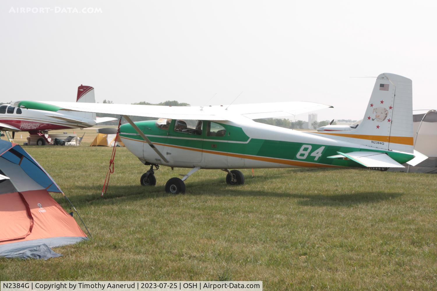 N2384G, 1958 Cessna 182B Skylane C/N 51684, 1958 Cessna 182B, c/n: 51684. AirVenture 2023