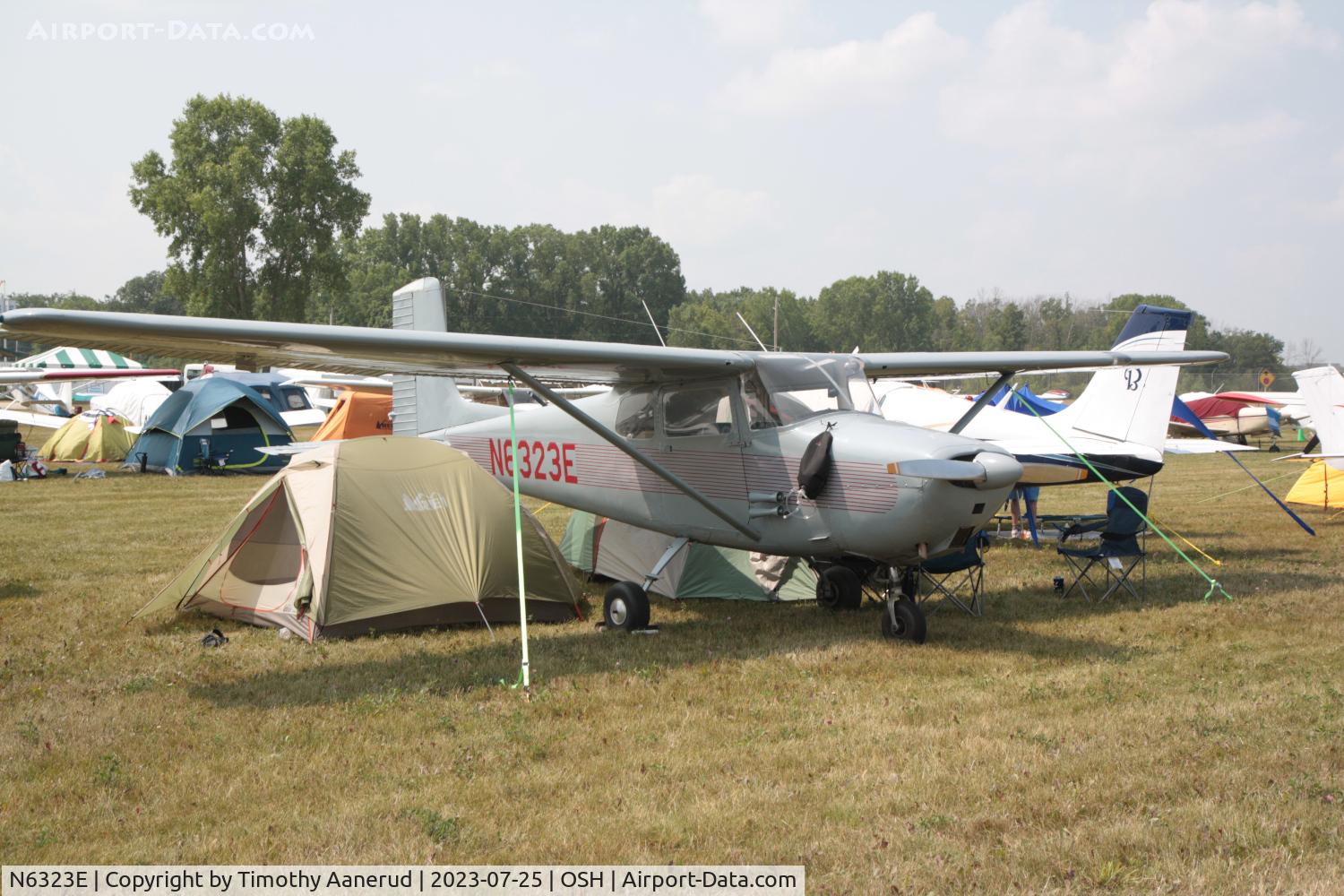 N6323E, 1959 Cessna 172 C/N 46423, 1959 Cessna 172, c/n: 46423. AirVenture 2023
