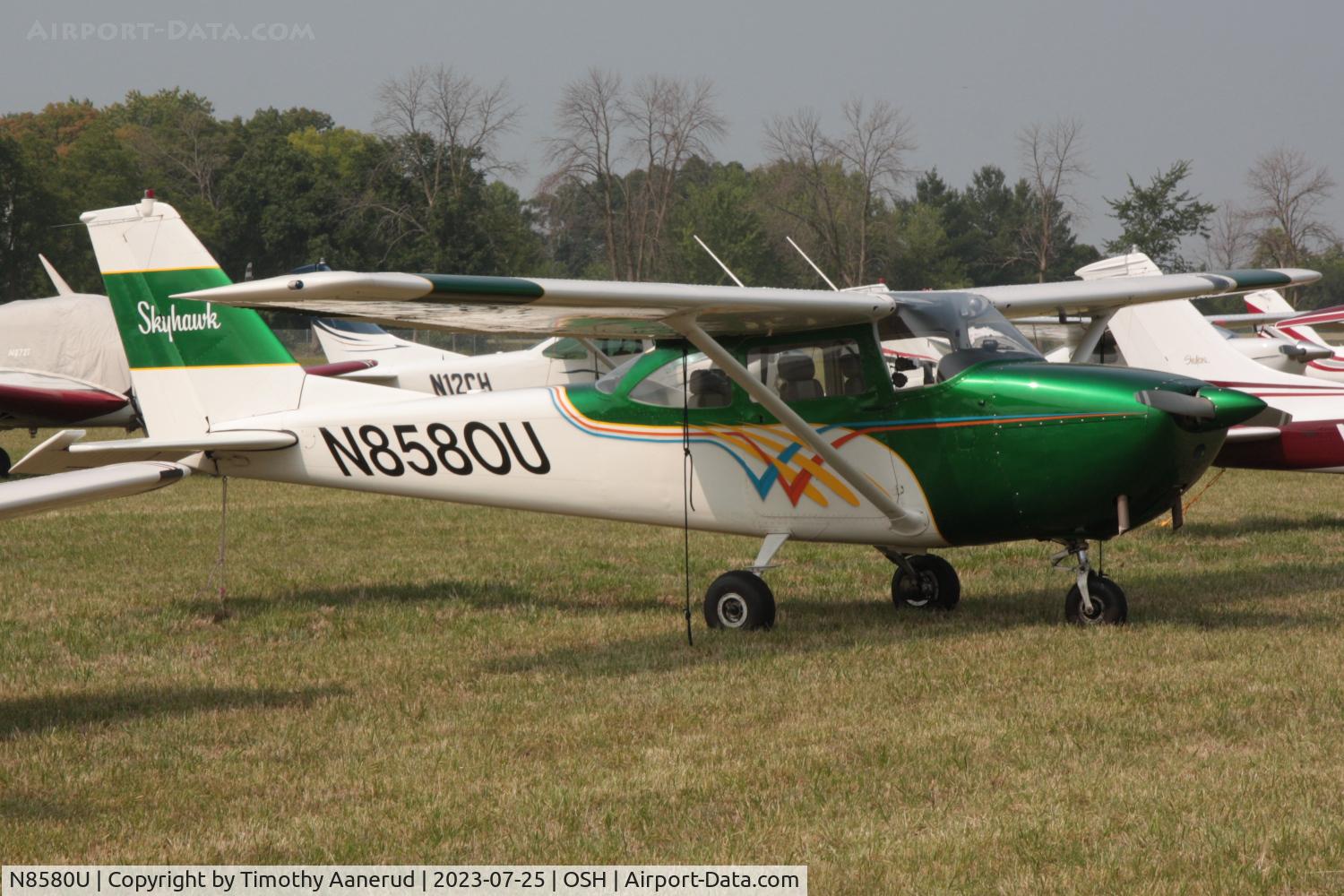 N8580U, 1965 Cessna 172F C/N 17252480, 1965 Cessna 172F, c/n: 17252480. AirVenture 2023