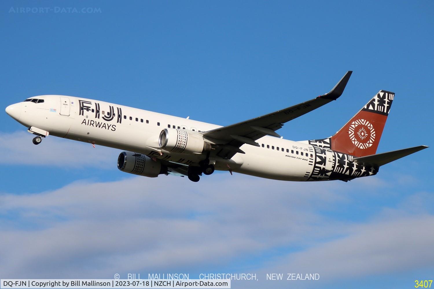 DQ-FJN, 2007 Boeing 737-86J C/N 34969, FJ451 from NAN