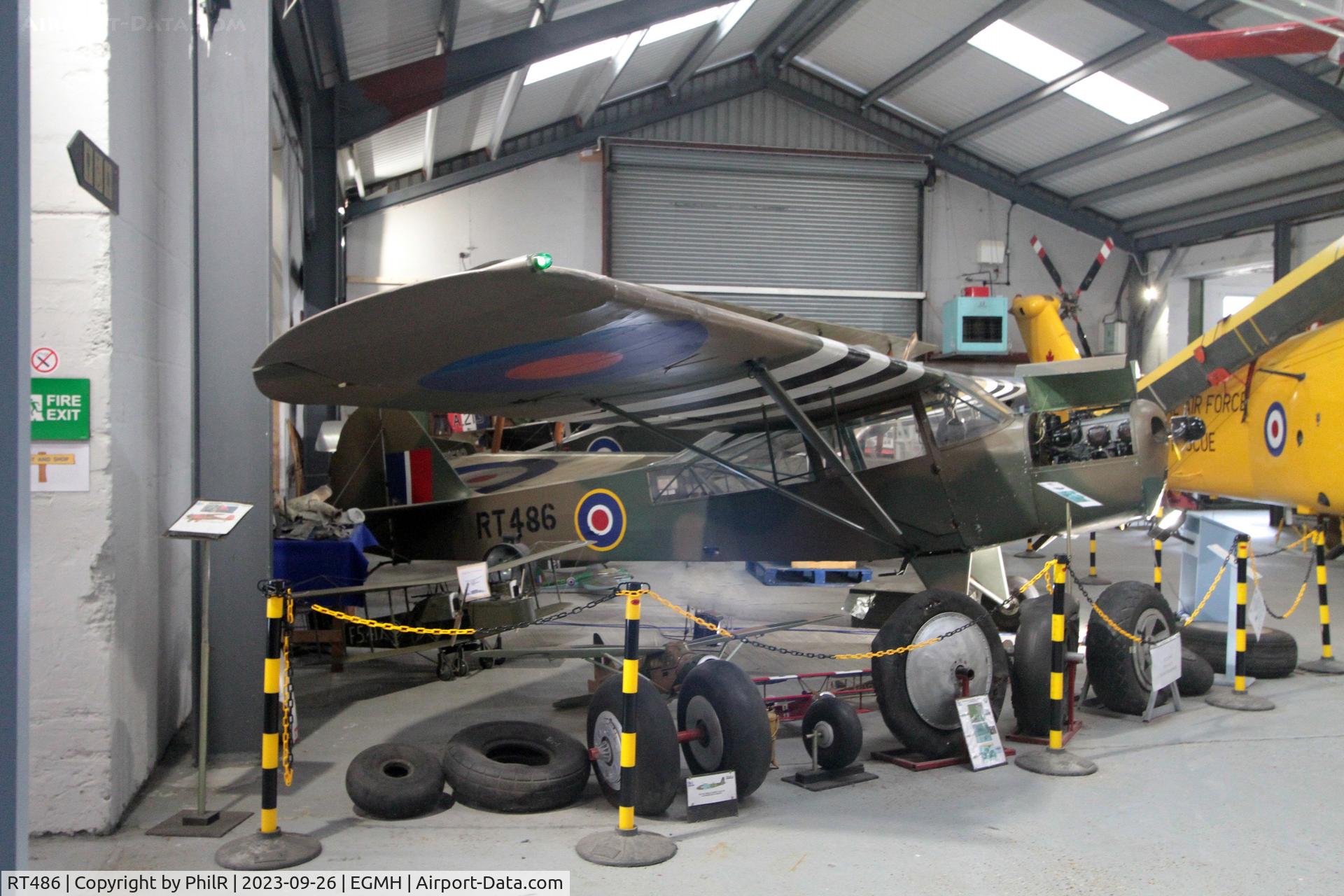 RT486, 1944 Taylorcraft J Auster 5 C/N 1147, RT486 (G-AJGJ) 1944 Taylorcraft J Auster AOP5 Manston