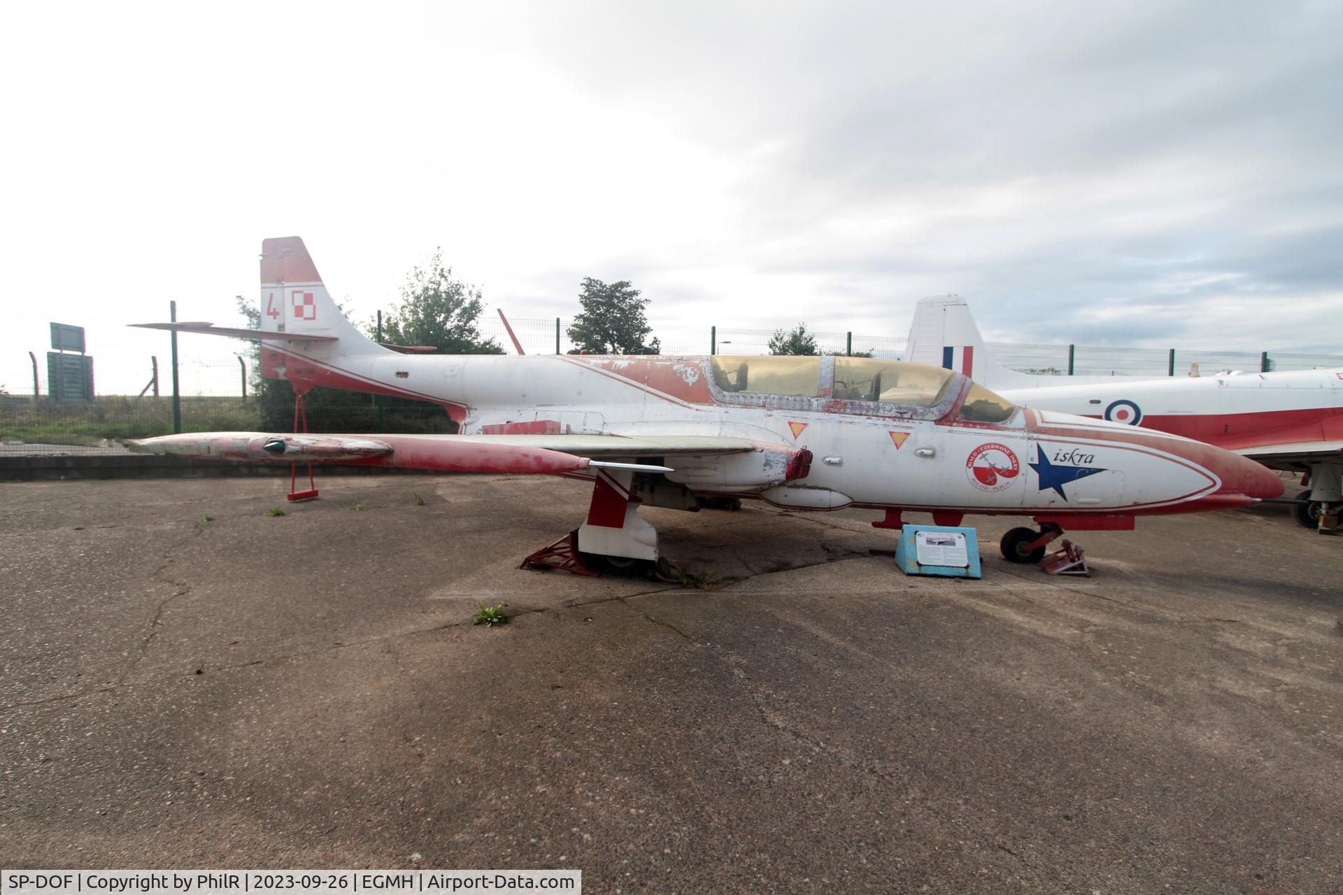 SP-DOF, 1977 PZL-Mielec TS-11 Iskra C/N 3H-1625, SP-DOF 1977 PZL-Mielec TS-11 Iskra 3rd Ppt Manston(3)