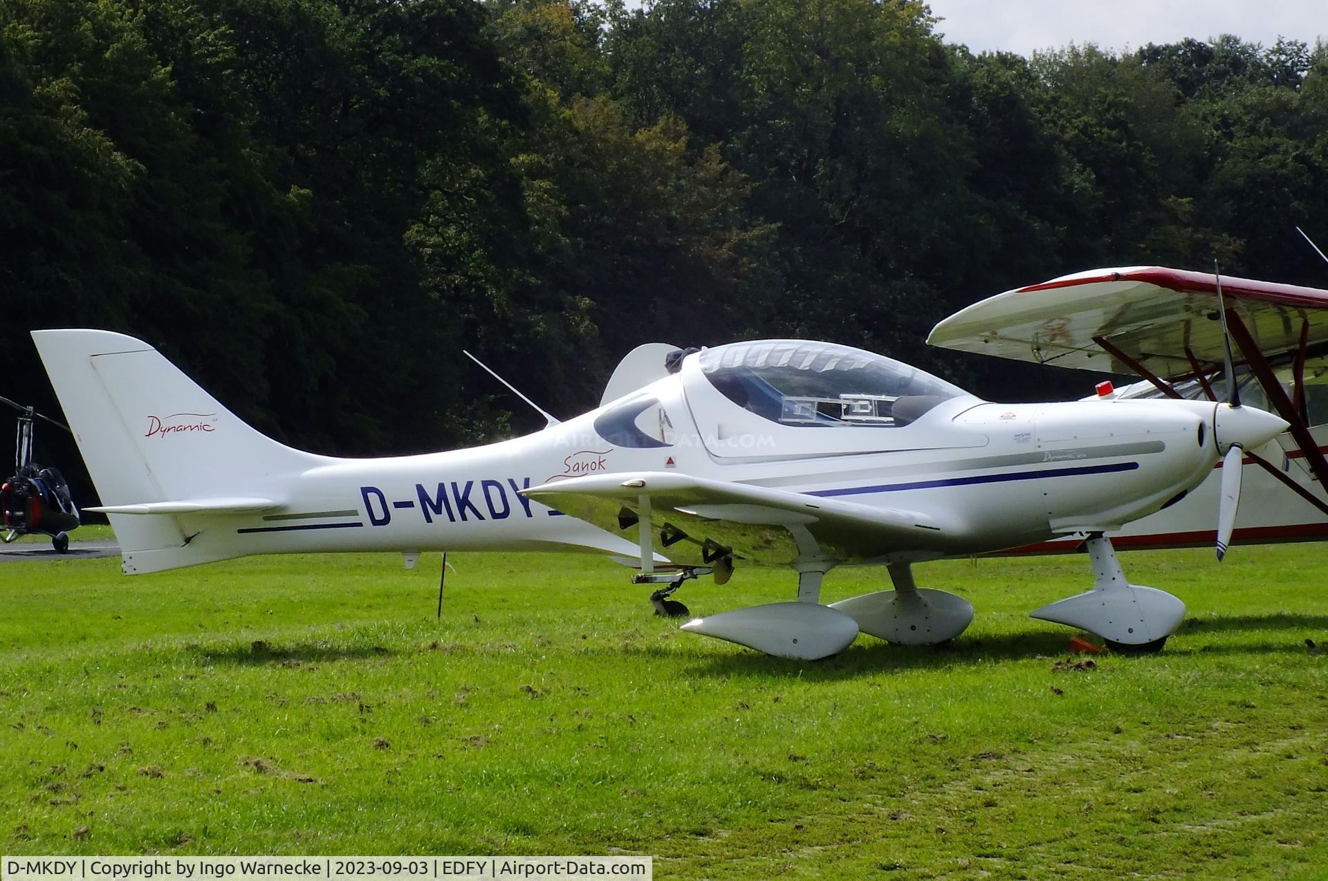 D-MKDY, Aerospool WT-9 Dynamic C/N not found_D-MKDY, Aerospool WT-9 Dynamic at the Fly-in und Flugplatzfest (airfield display) at Elz Airfield