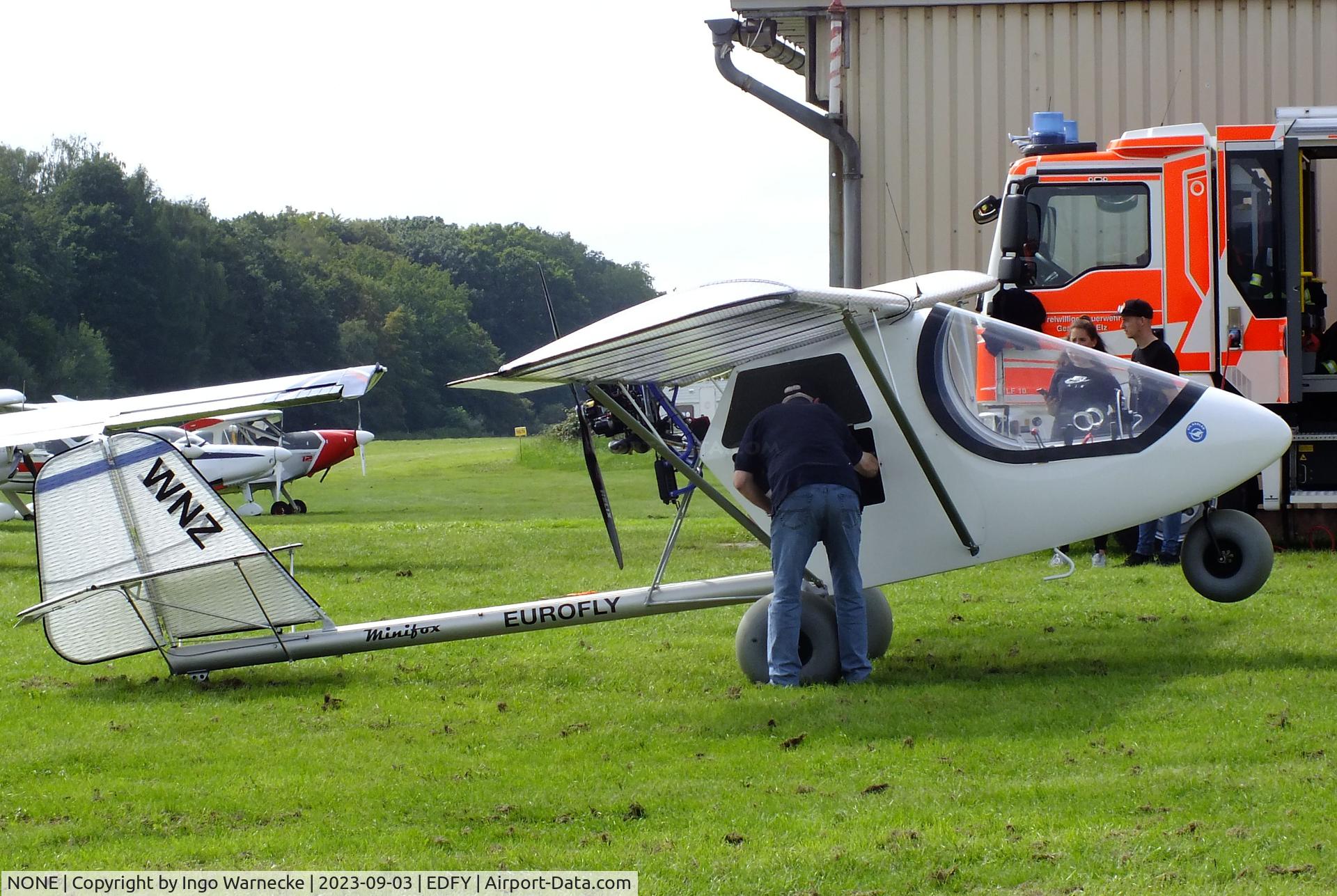 NONE, Eurofly Minifox C/N not found_none, Eurofly Minifox at the Fly-in und Flugplatzfest (airfield display) at Elz Airfield
