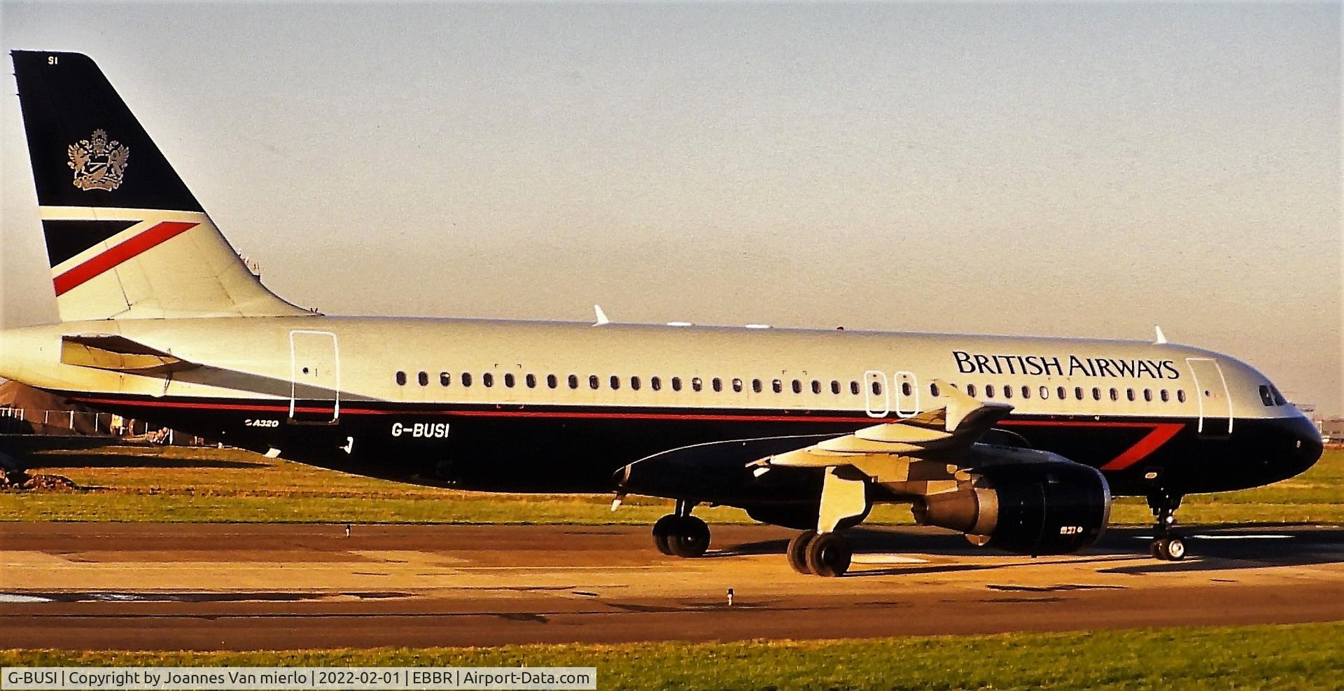 G-BUSI, 1990 Airbus A320-211 C/N 103, Slide scan
