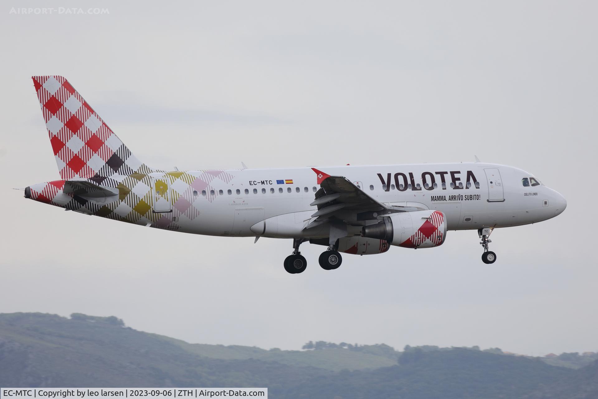 EC-MTC, 2004 Airbus A319-111 C/N 2258, ZTH 9.9.2023