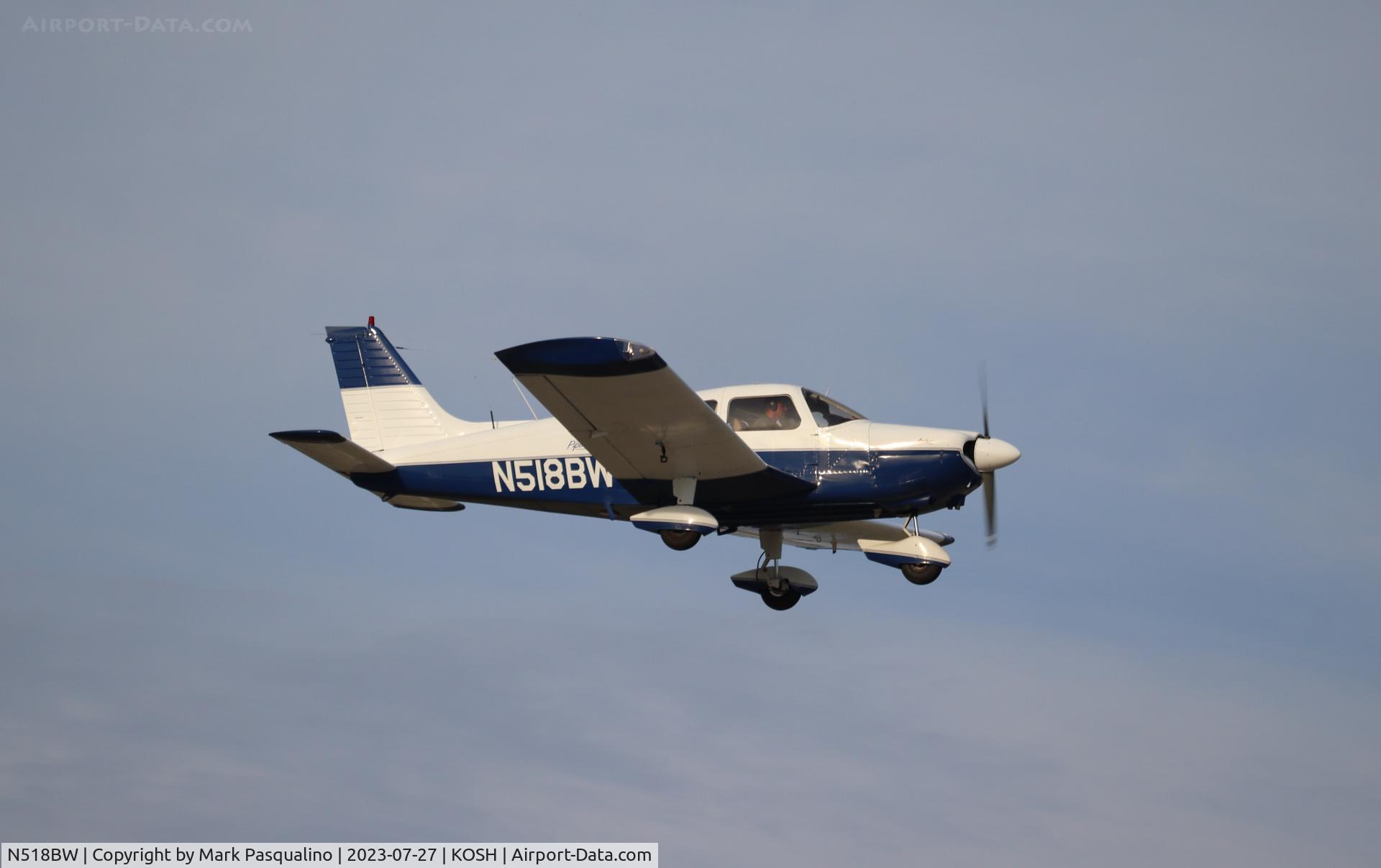 N518BW, 1974 Piper PA-28-180 C/N 28-7405240, Piper PA-28-180