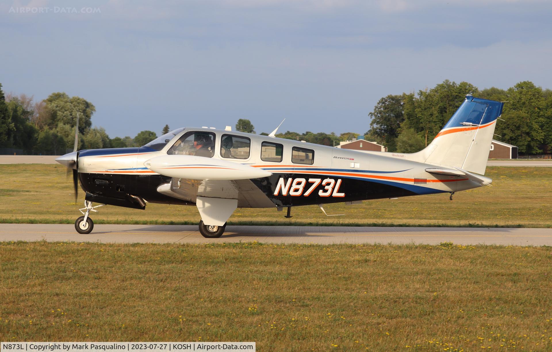 N873L, 2016 Beech G36 C/N E-4097, Beech G36