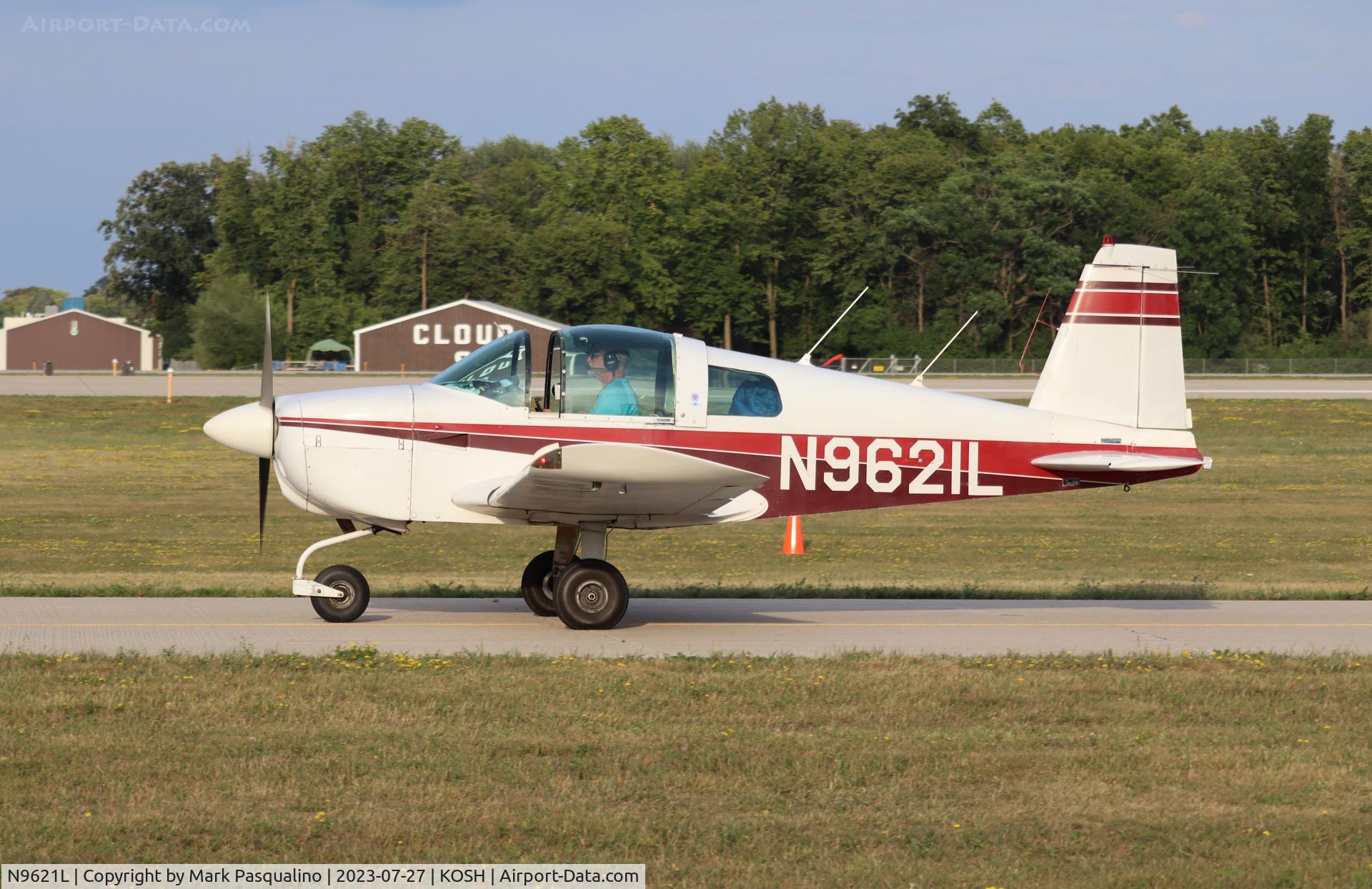 N9621L, 1973 Grumman American AA-1B Trainer C/N AA1B-0121, Grumman American AA-1B