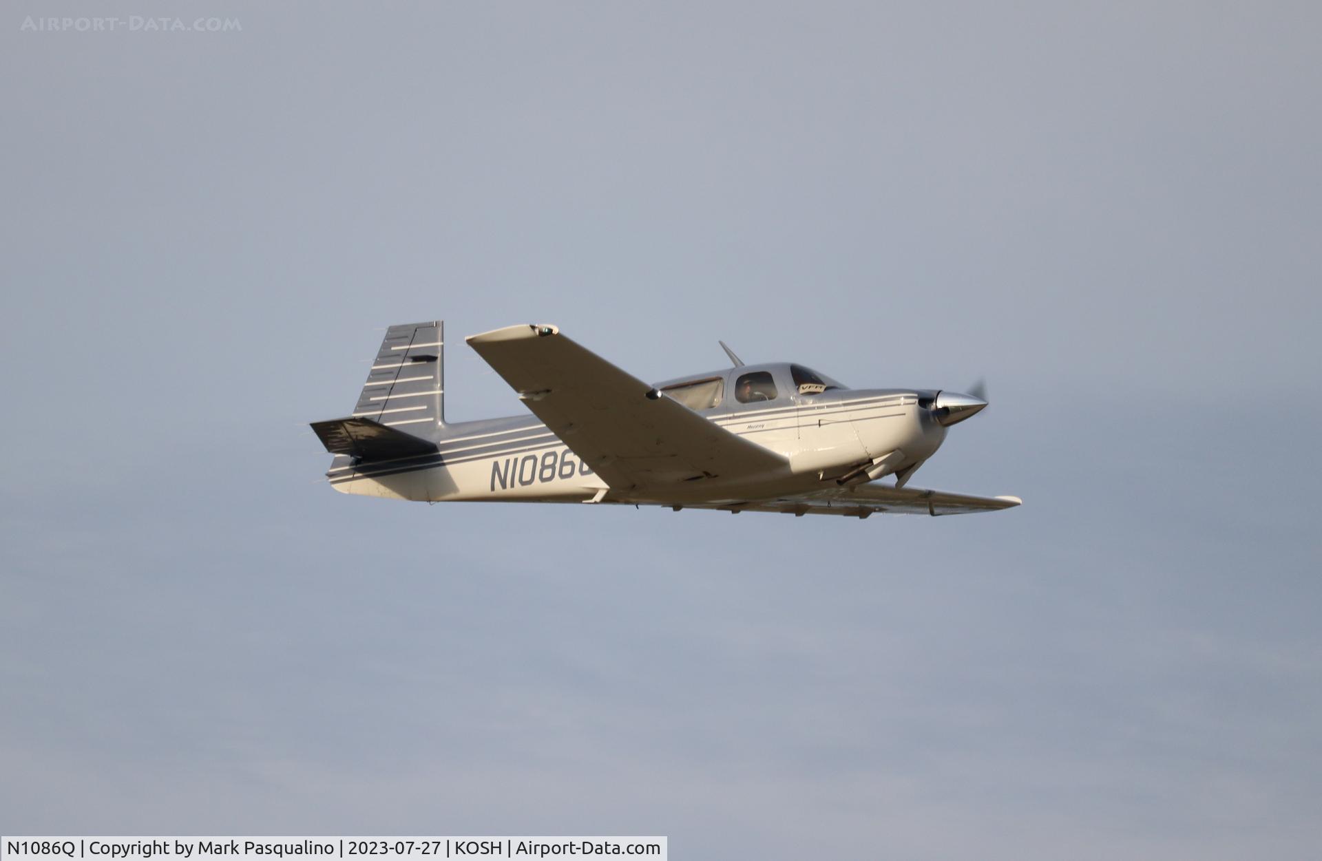 N1086Q, 1990 Mooney M20J 201 C/N 24-3168, Mooney M20J