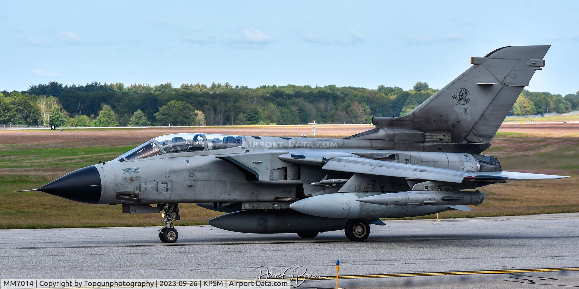MM7014, Panavia Tornado IDS MLU C/N 170/IS013/5019, IAM061 taxiing to RW34