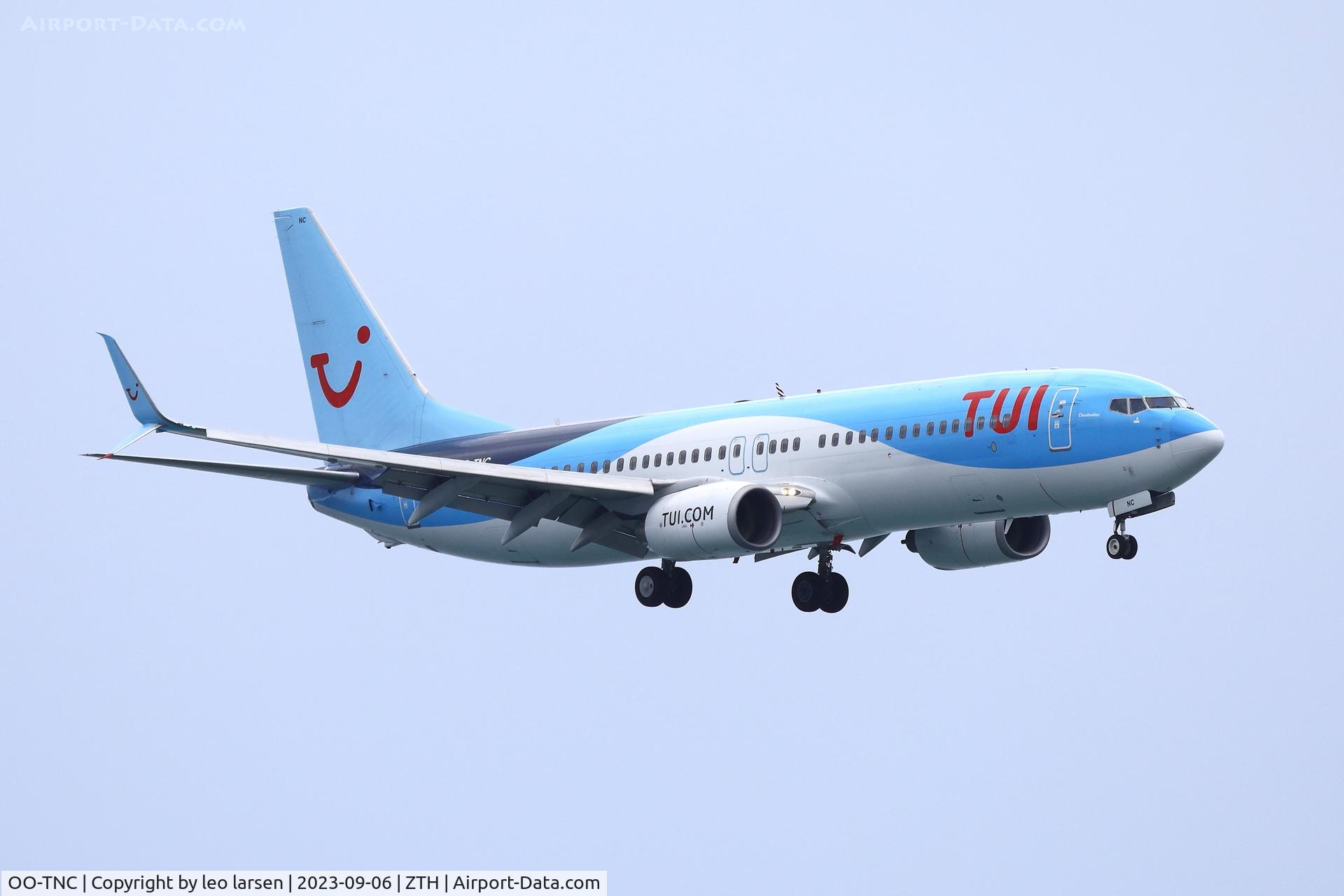 OO-TNC, 2009 Boeing 737-8K5 C/N 35146, ZTH 6.9.2023
