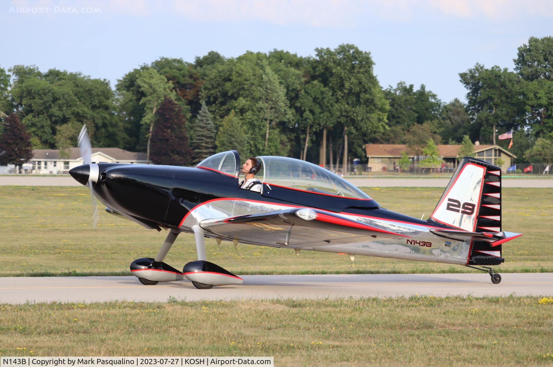 N143B, 2015 Vans RV-8 C/N 82932, Vans RV-8