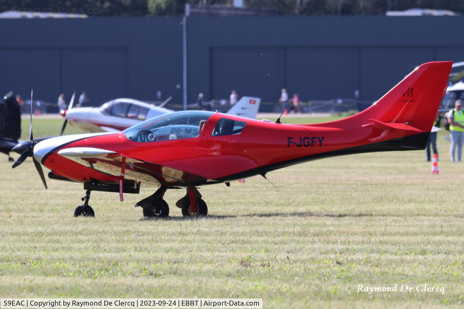 59EAC, JMB Aircraft VL-3 Evolution C/N not found 59EAC, At Brasschaat fly-in 2023.
