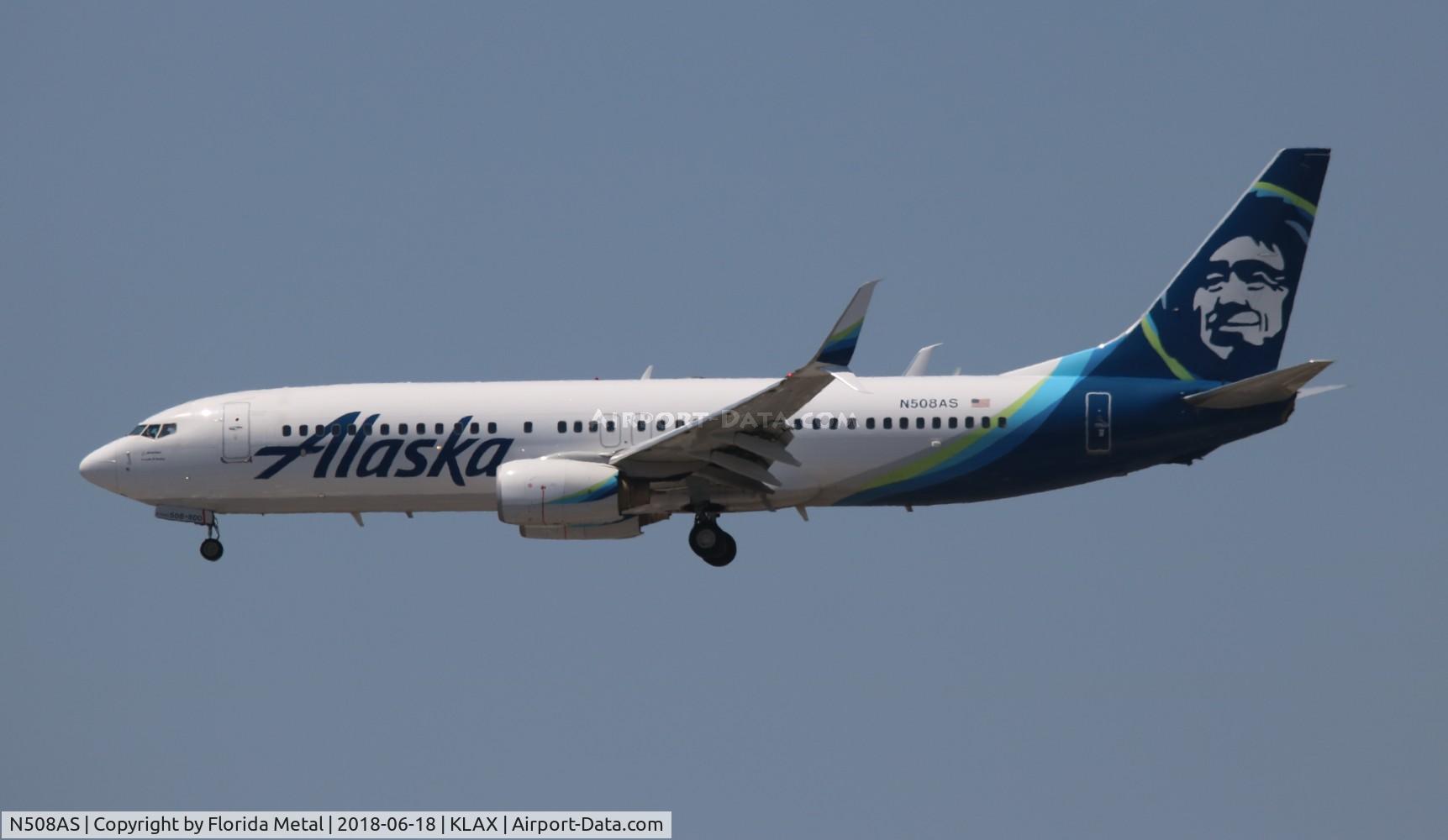 N508AS, 2008 Boeing 737-890 C/N 35691, ASA 738 zx