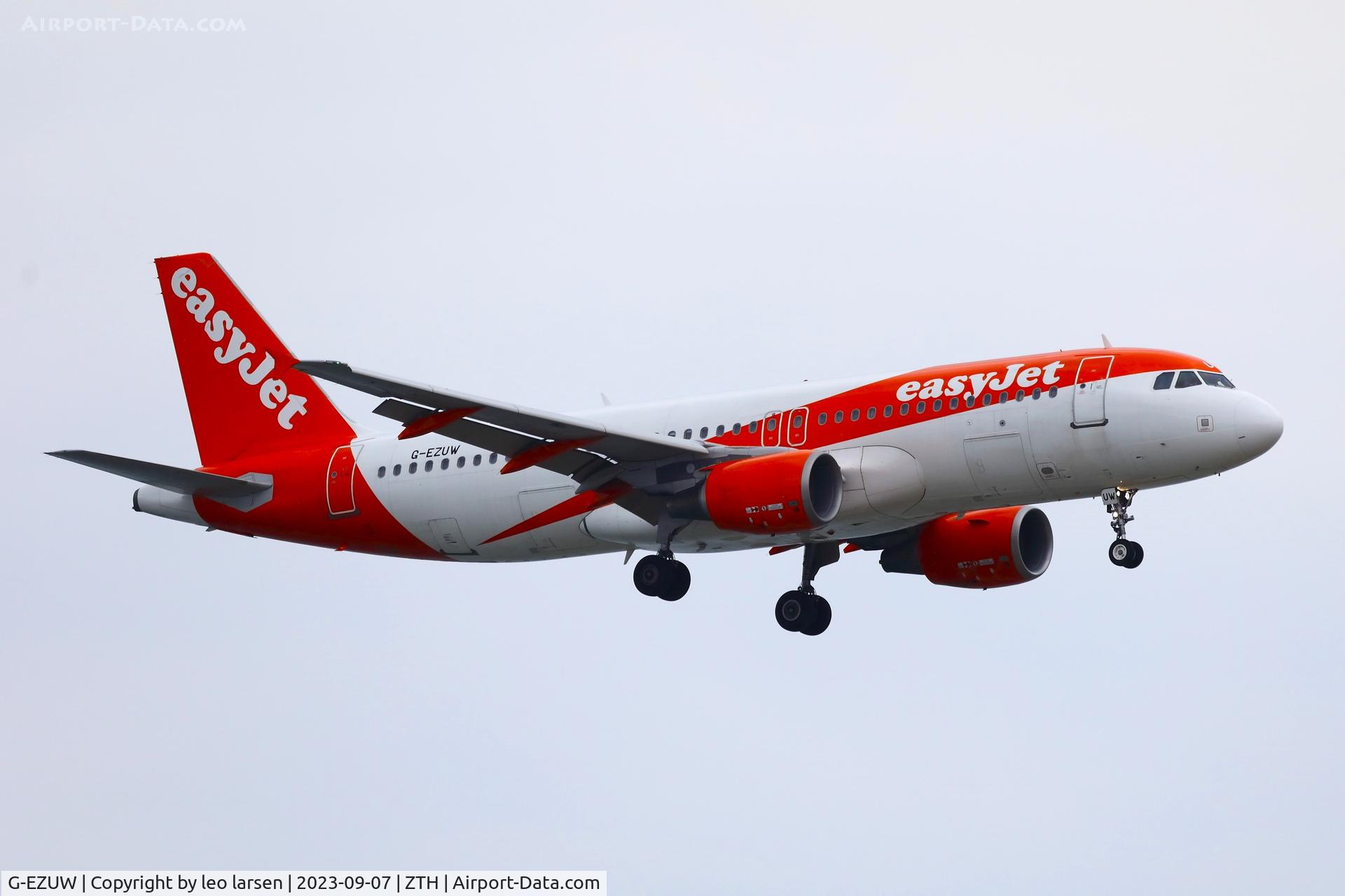 G-EZUW, 2012 Airbus A320-214 C/N 5116, ZTH 7.9.2023