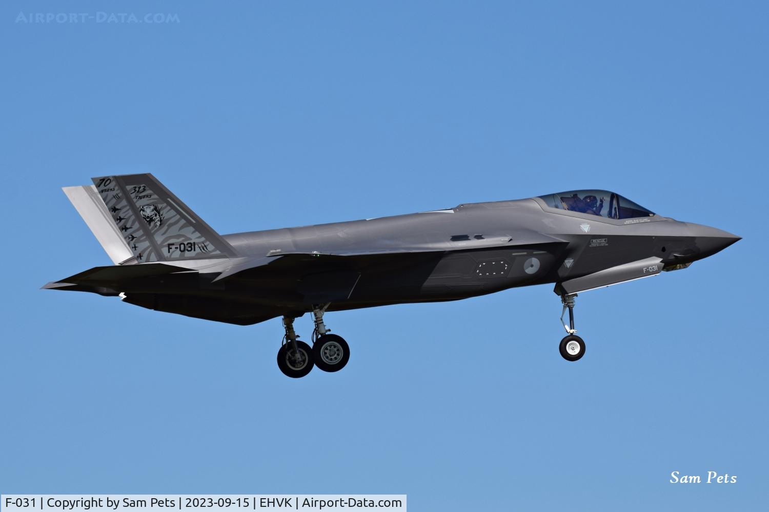 F-031, Lockheed Martin F-35A Lightning II C/N AN-31, At Volkel.