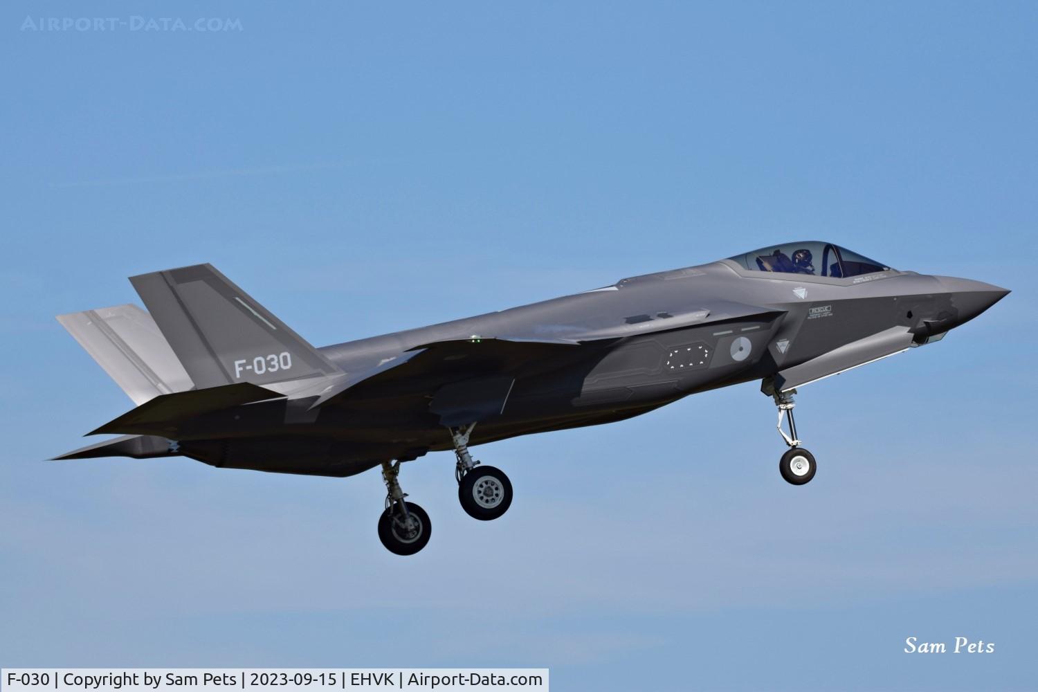 F-030, Lockheed Martin F-35A Lightning II C/N AN-30, At Volkel.