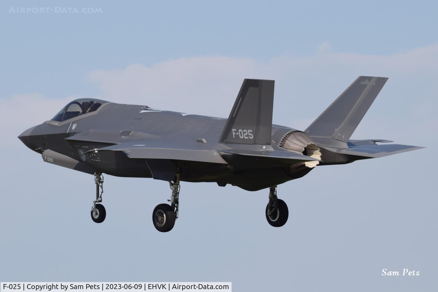 F-025, Lockheed Martin F-35A Lightning II C/N AN-25, At Volkel.