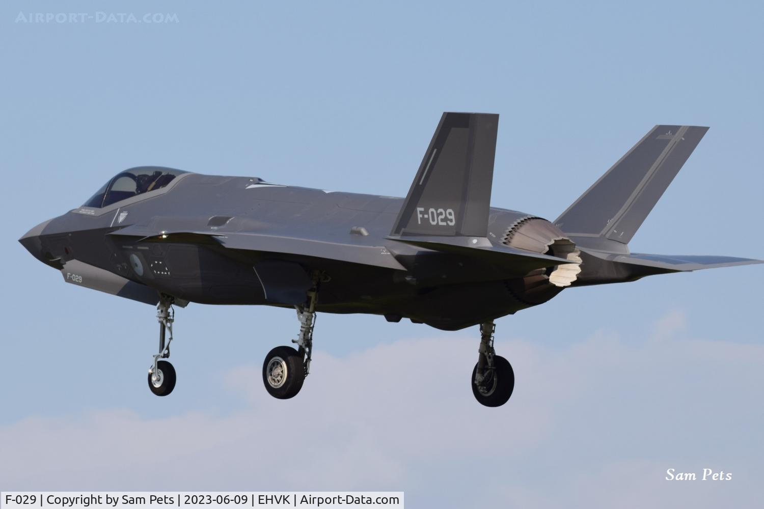 F-029, Lockheed Martin F-35A Lightning II C/N AN-29, At Volkel.