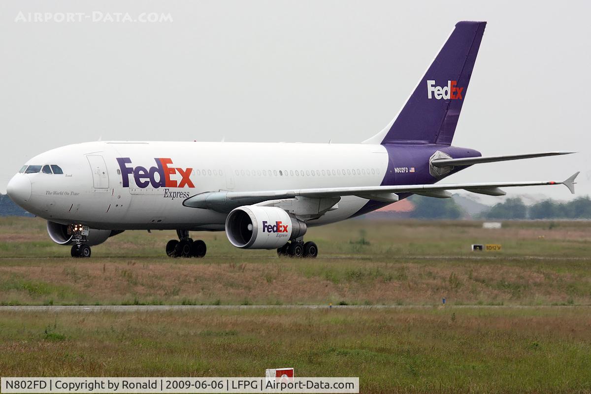 N802FD, 1990 Airbus A310-324/F C/N 542, at cdg