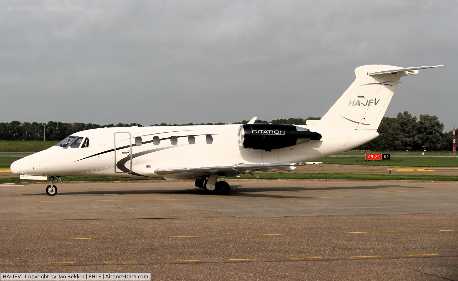 HA-JEV, 1989 Cessna 650 Citation III C/N 650-0174, Lelystad Airport