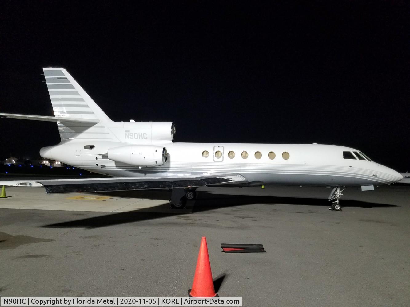 N90HC, Dassault Mystere Falcon 50 C/N 208, Falcon 50 zx