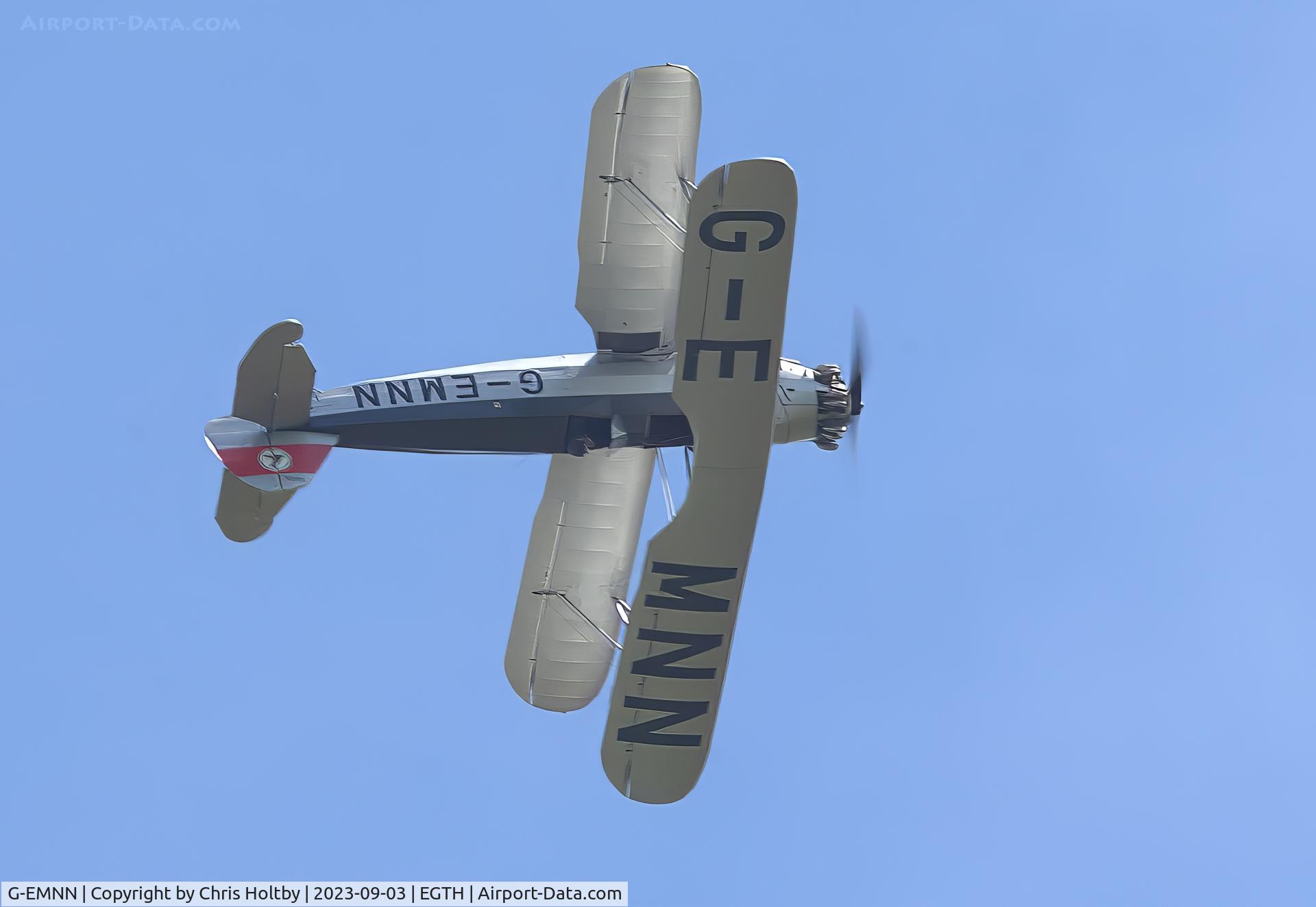 G-EMNN, 1936 Focke-Wulf Fw 44J Stieglitz C/N 1904, It may be 87 year old Focke-Wulf engineering but the Stieglitz has still got it...at the Vintage Airshow, Old Warden 2023
