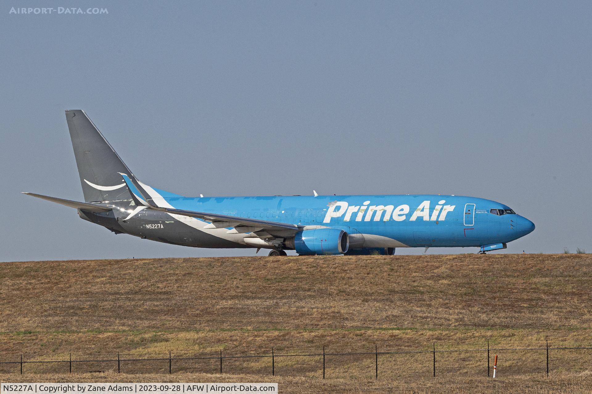 N5227A, Boeing 737-83N(BCF) C/N 32742, Amazon Prime Air - Alliance Airport - Fort Worth, TX