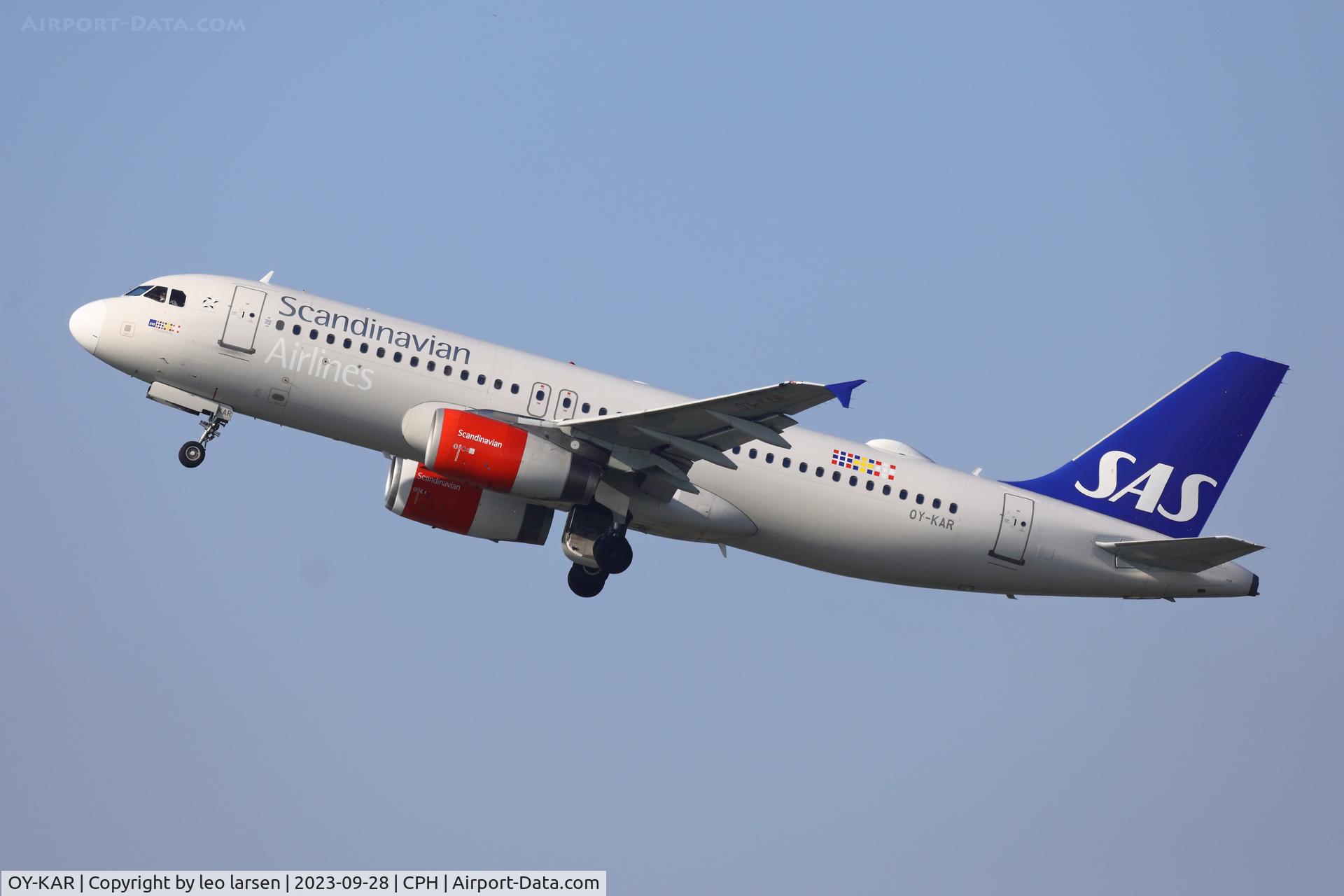 OY-KAR, 2007 Airbus A320-232 C/N 3159, Copenhagen 28.9.2023
