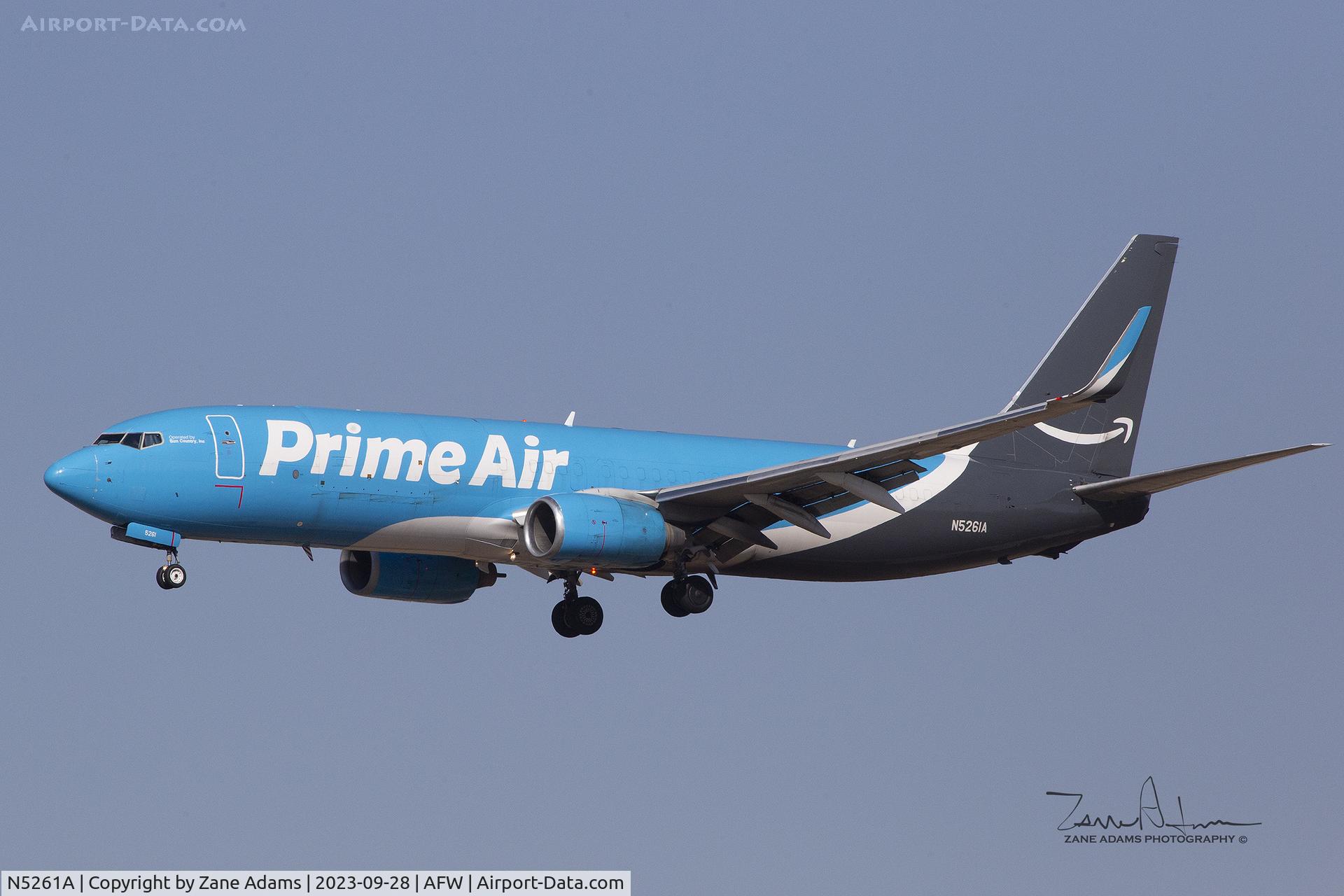N5261A, 2001 Boeing 737-83N C/N 32348, Amazon Prime Air - Alliance Airport - Fort Worth, TX