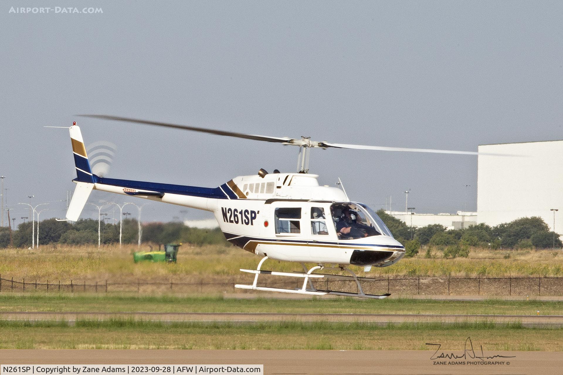 N261SP, 1988 Bell 206B JetRanger III C/N 4033, Jet Ranger - Alliance Airport - Fort Worth, TX