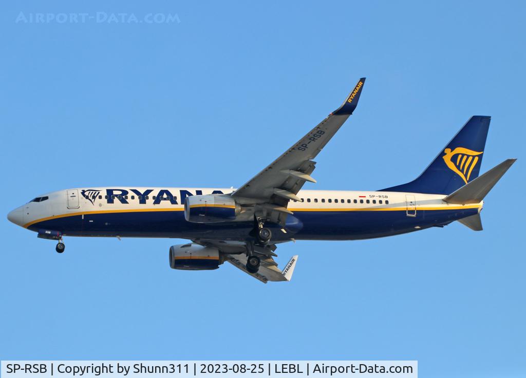 SP-RSB, 2018 Boeing 737-800 C/N 44832, Landing rwy 24R