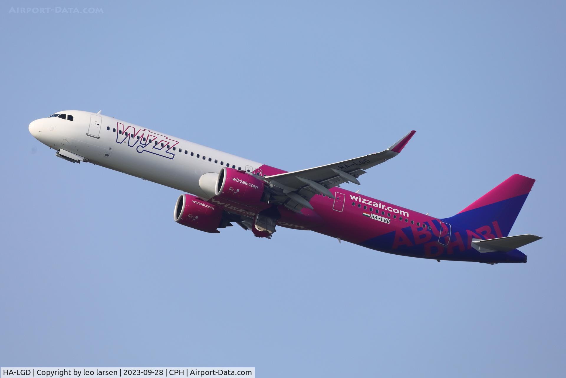 HA-LGD, 2022 Airbus A321-271NX C/N 11022, Copenhagen 28.9.2023