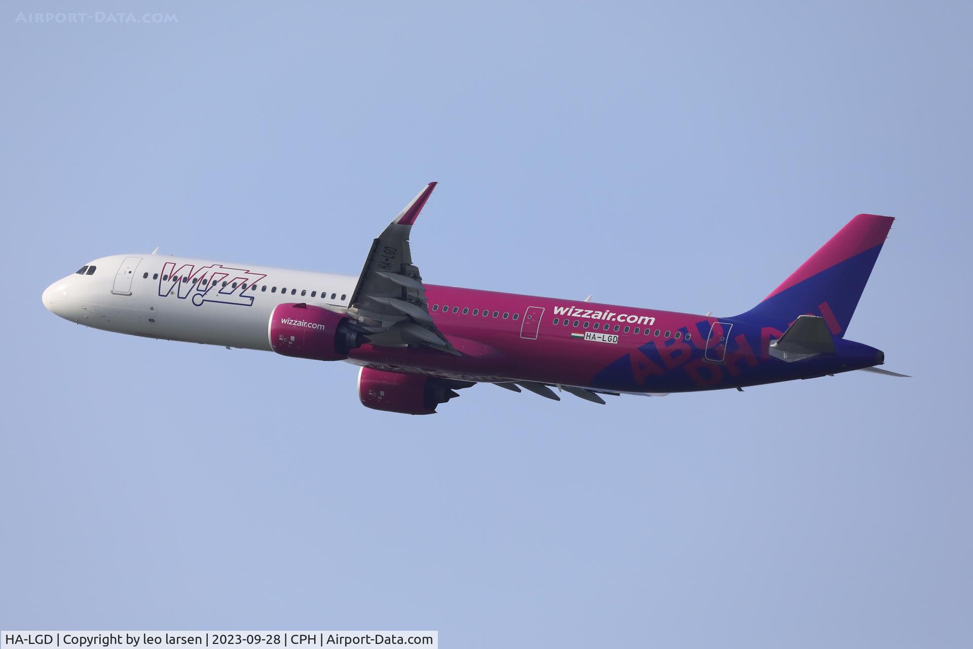 HA-LGD, 2022 Airbus A321-271NX C/N 11022, Copenhagen 28.9.2023