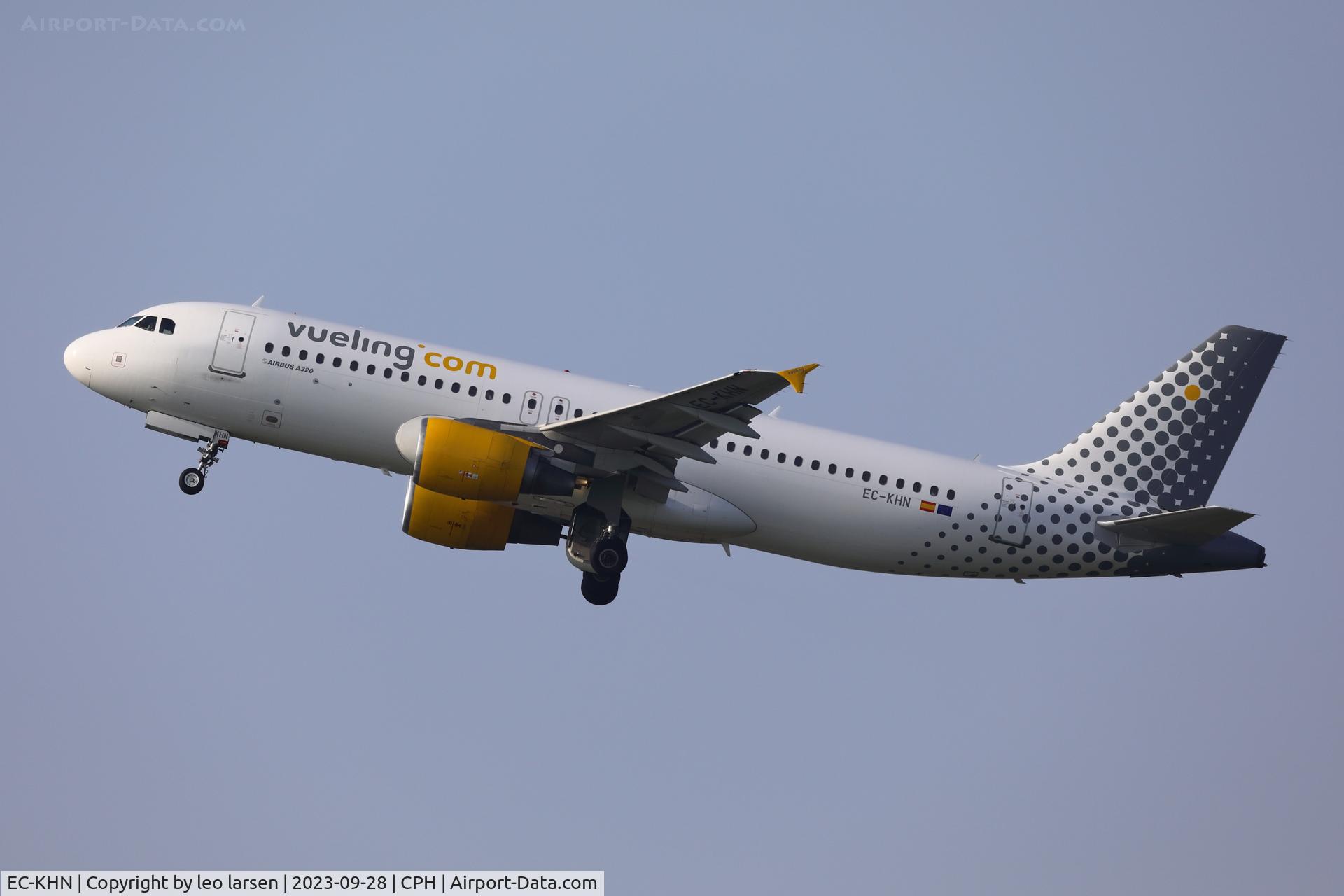 EC-KHN, 2007 Airbus A320-216 C/N 3203, Copenhagen 28.9.2023
