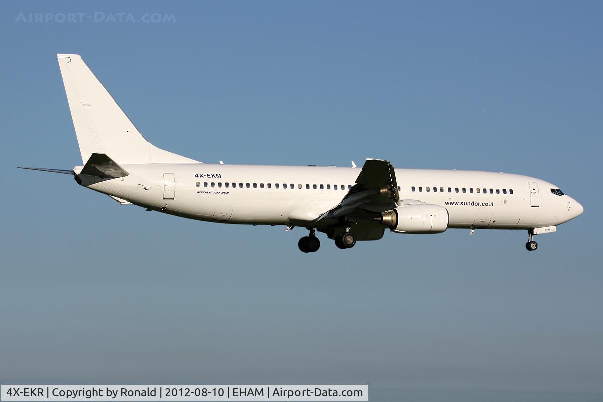 4X-EKR, 2000 Boeing 737-804 C/N 30466, at spl