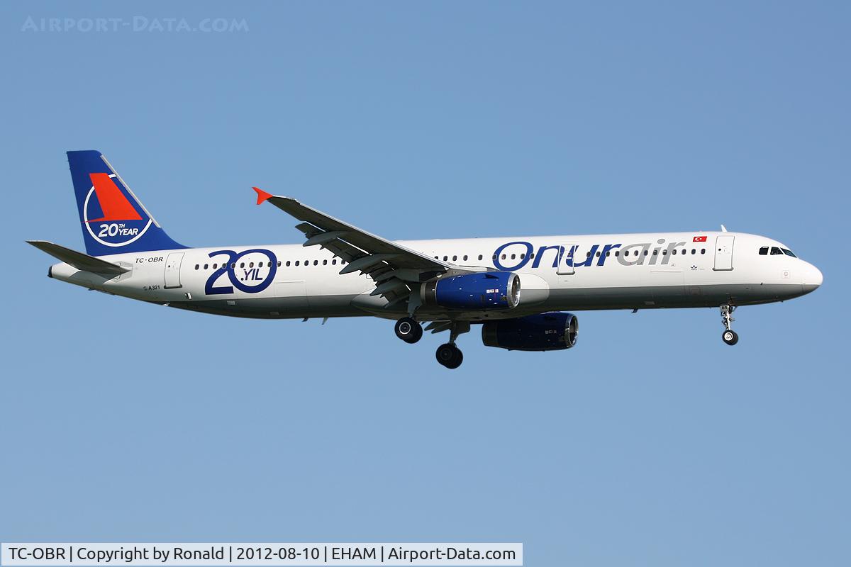 TC-OBR, 1999 Airbus A321-131 C/N 1008, at spl