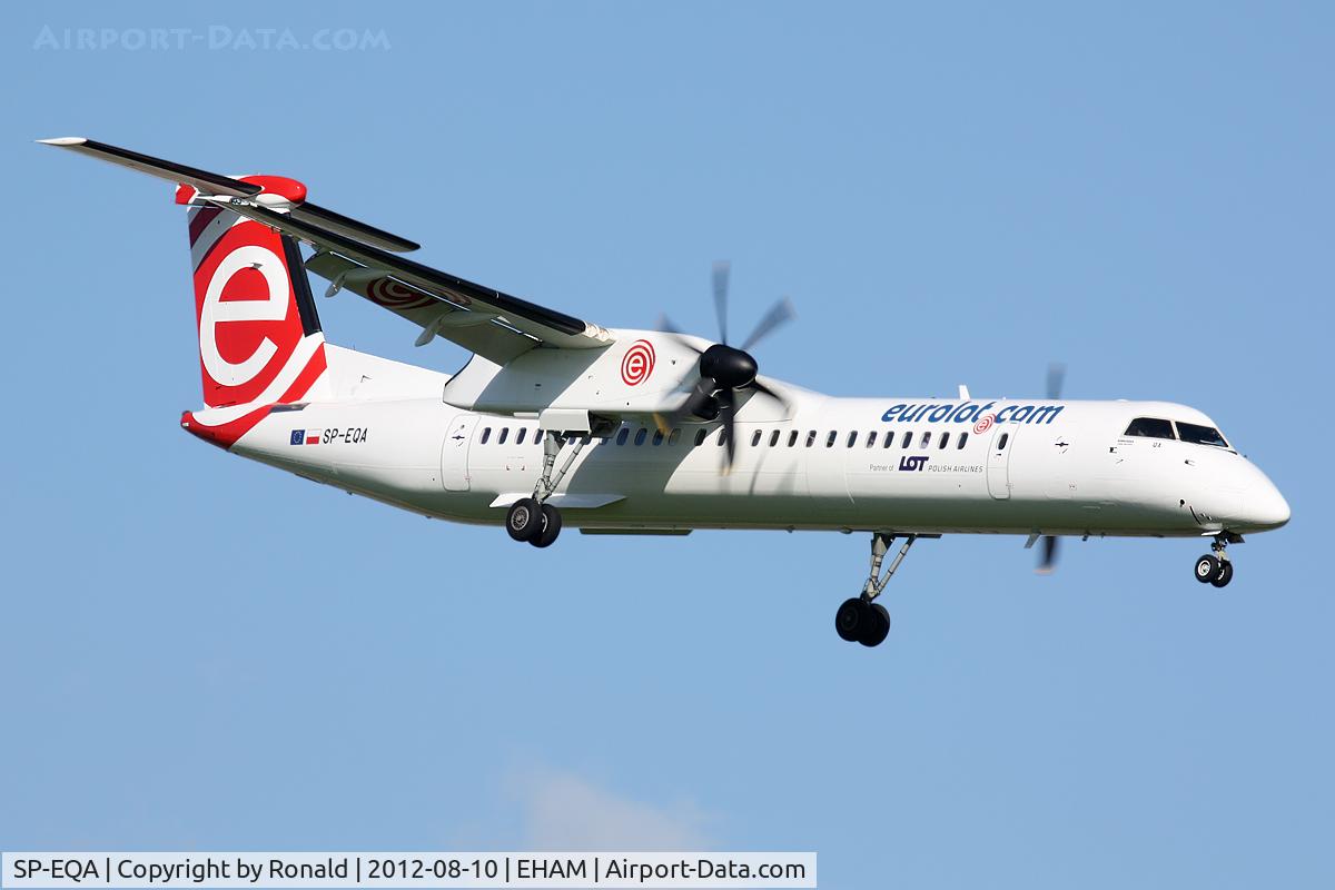 SP-EQA, 2012 Bombardier DHC-8-402Q Dash 8 Dash 8 C/N 4406, at spl