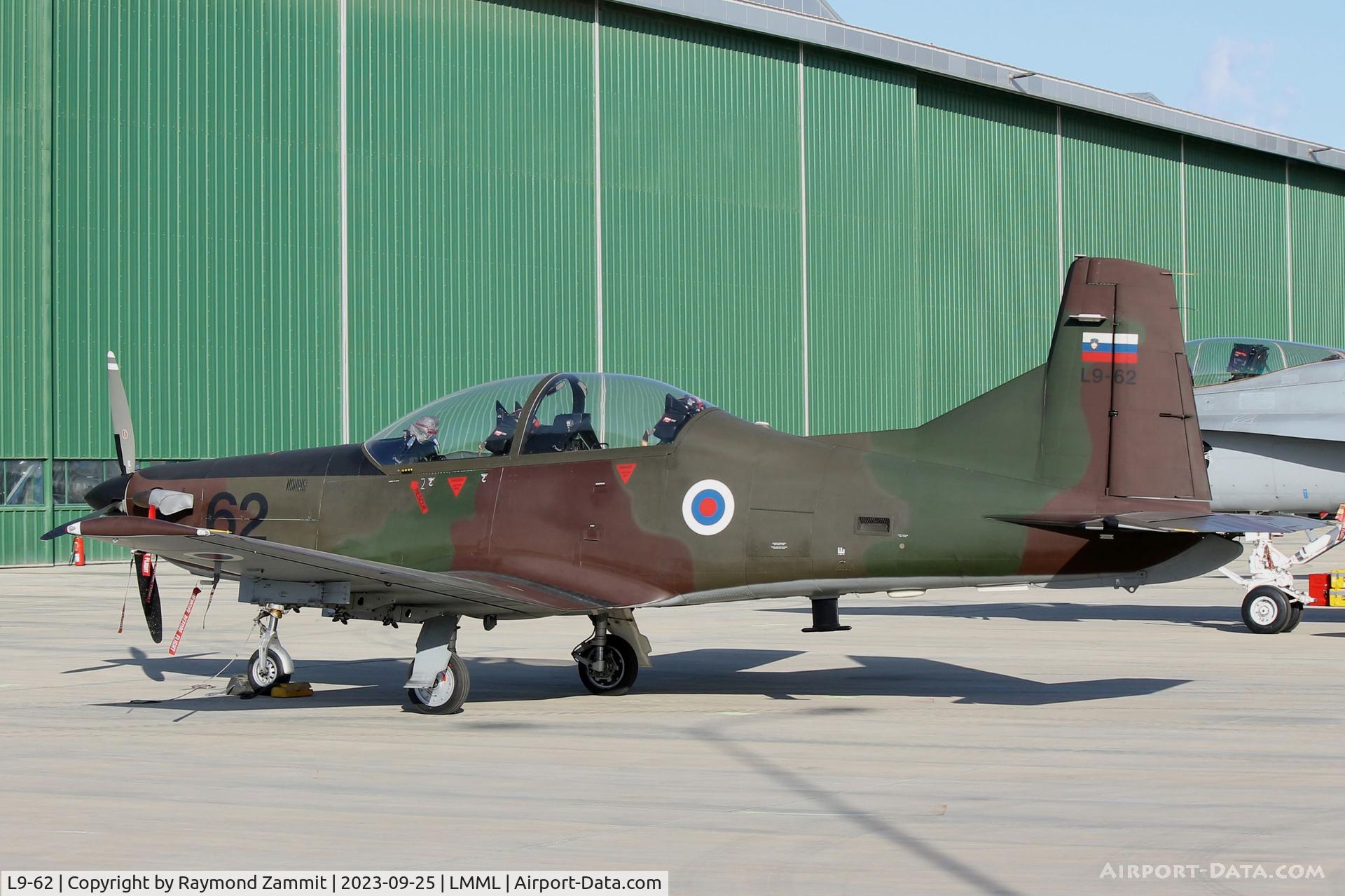 L9-62, Pilatus PC-9M Hudournik C/N 635, Pilatus PC-9M Hudournik L9-62 Slovenian Air Force