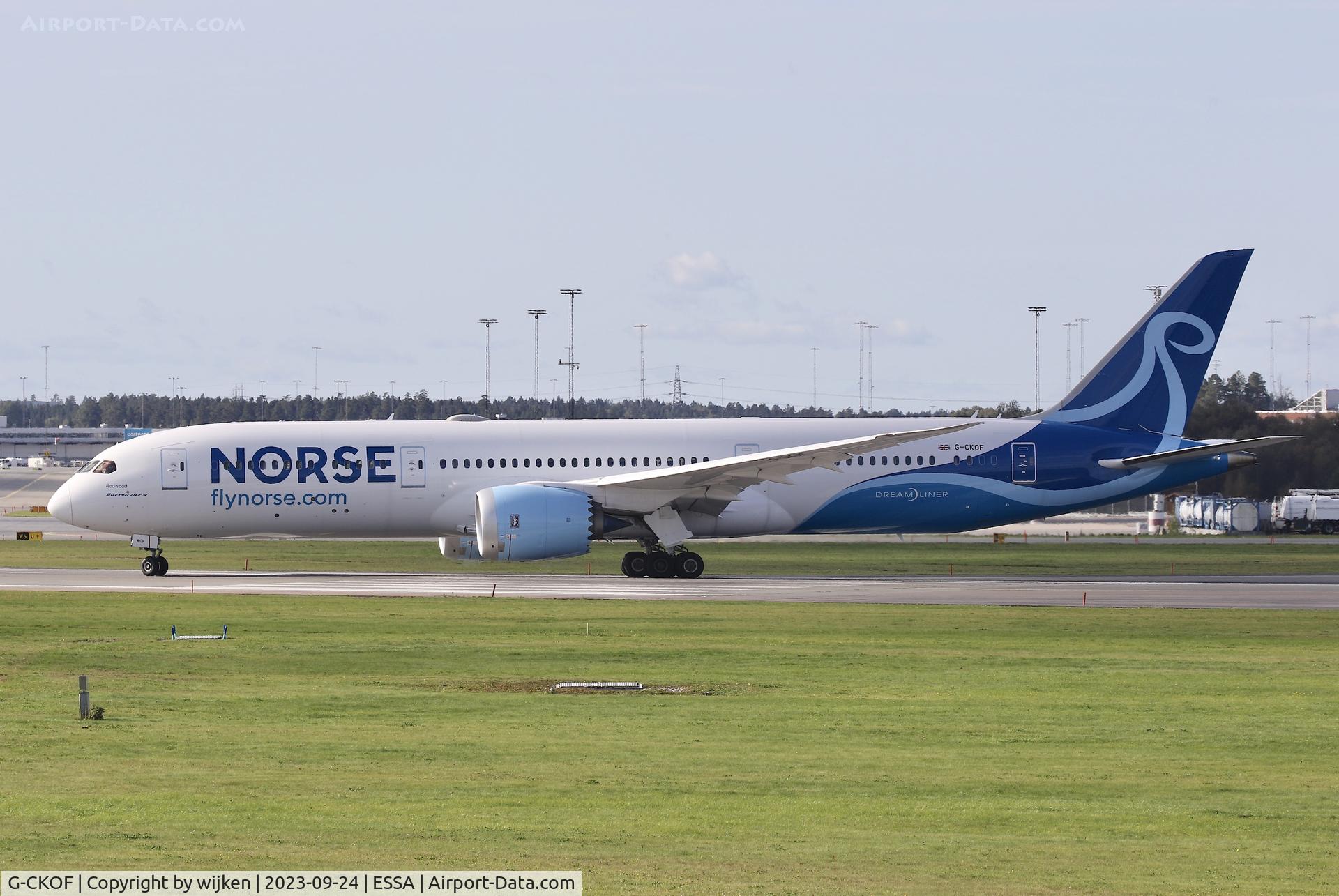 G-CKOF, 2018 Boeing 787-9JP Dreamliner C/N 38786, RWY 19L