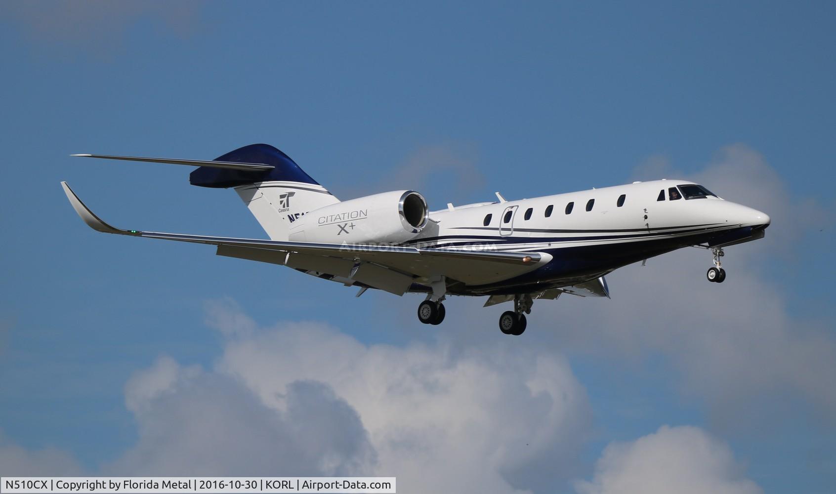 N510CX, 2014 Cessna 750+ Citation X C/N 750-0510, C750+ zx