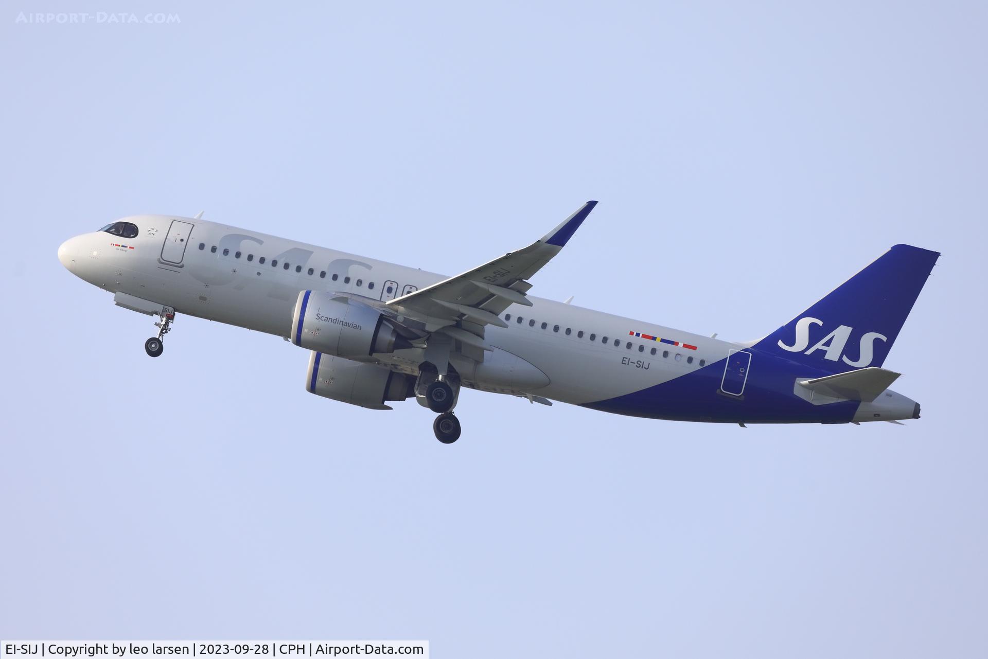 EI-SIJ, 2022 Airbus A320-251N C/N 10752, Copenhagen 28.9.2023