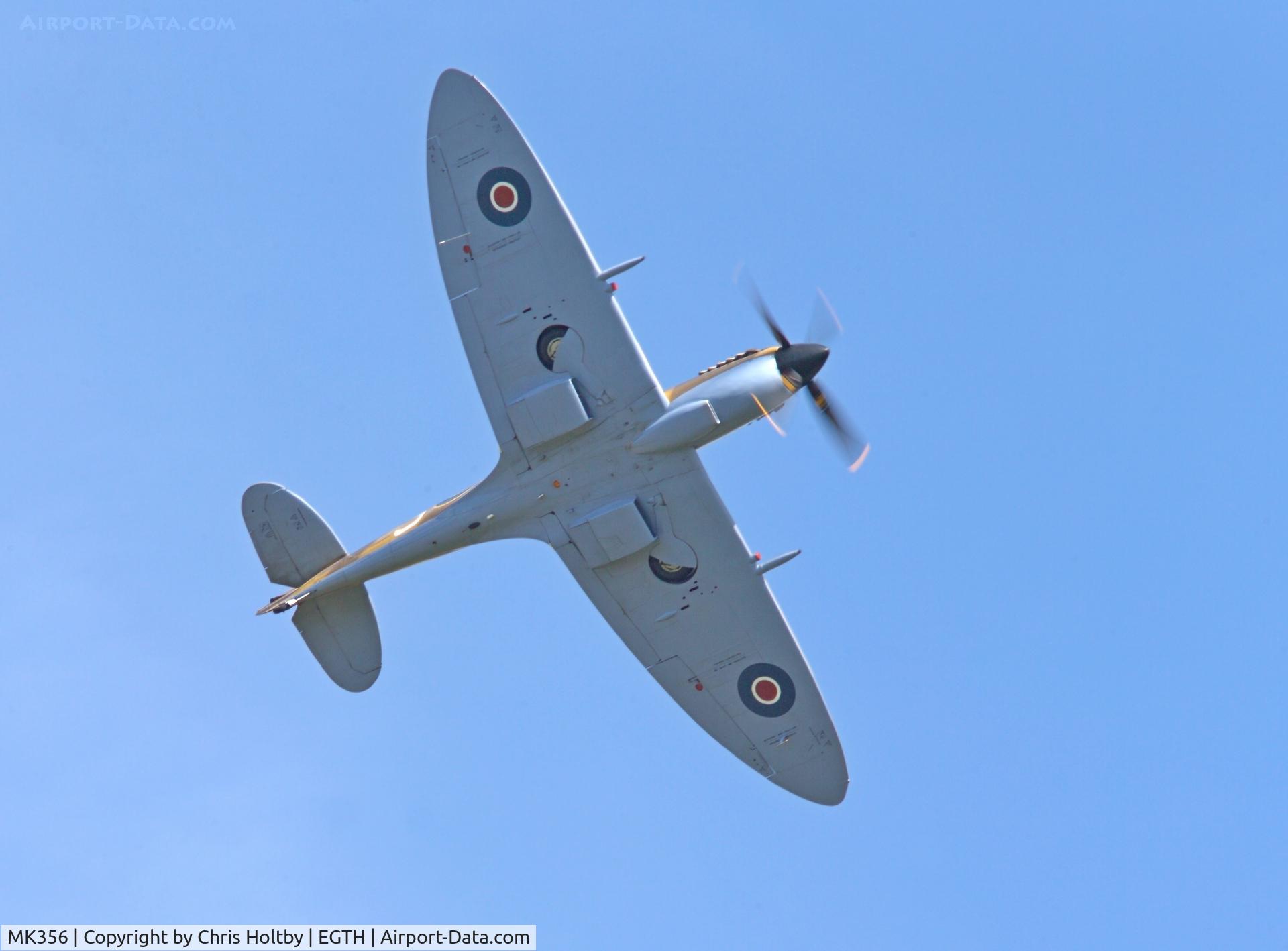 MK356, 1944 Supermarine 361 Spitfire LF.IXc C/N CBAF.IX.1561, Displaying at Vintage Aorshow, Old Warden 2023