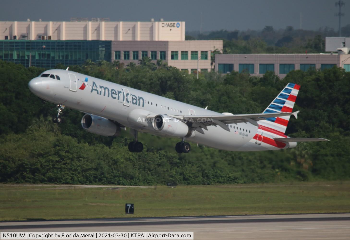 N510UW, 2009 Airbus A321-231 C/N 3858, AAL A321 zx TPA-DFW