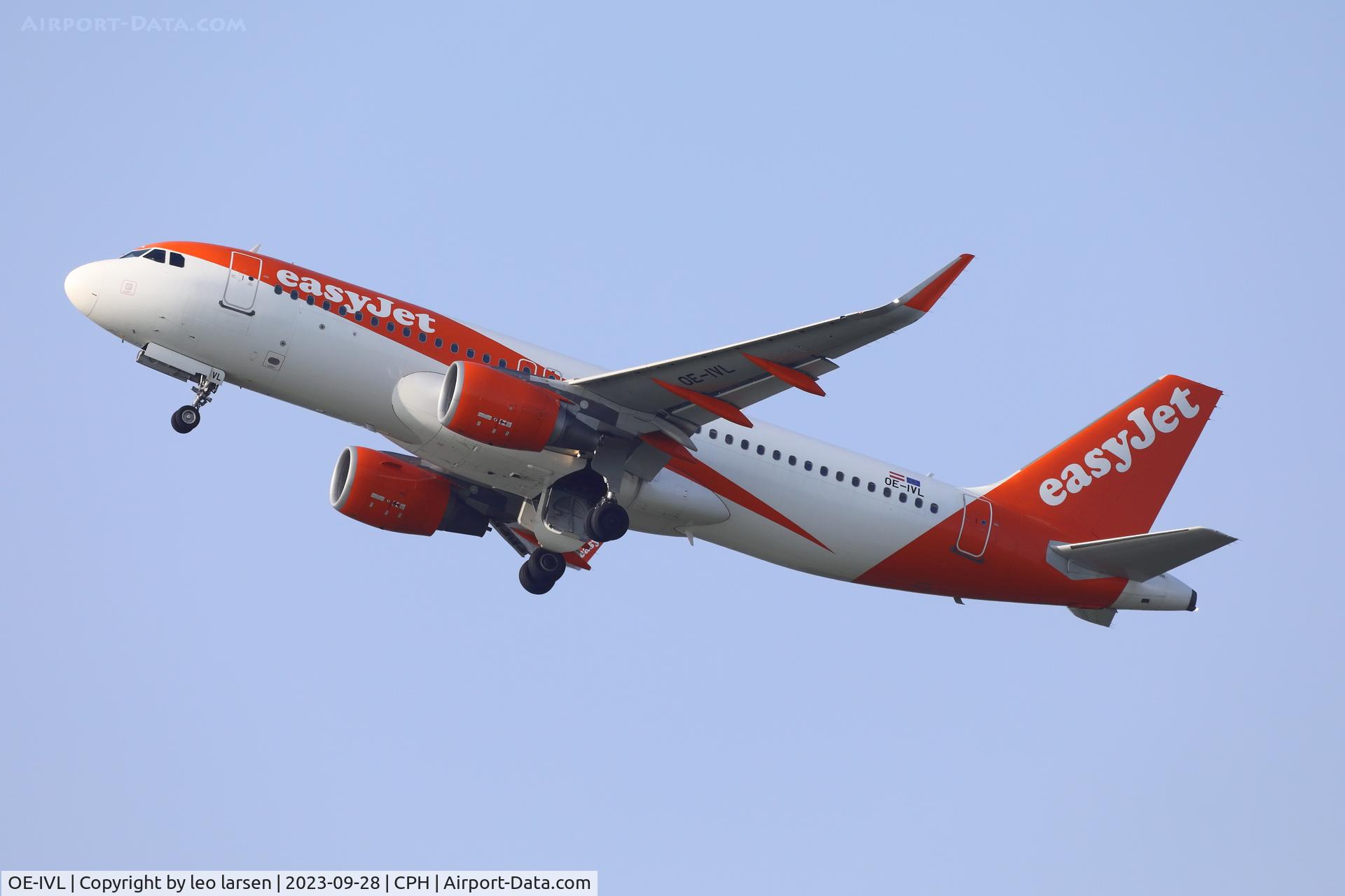OE-IVL, 2014 Airbus A320-214 C/N 6188, Copenhagen 28.9.2023