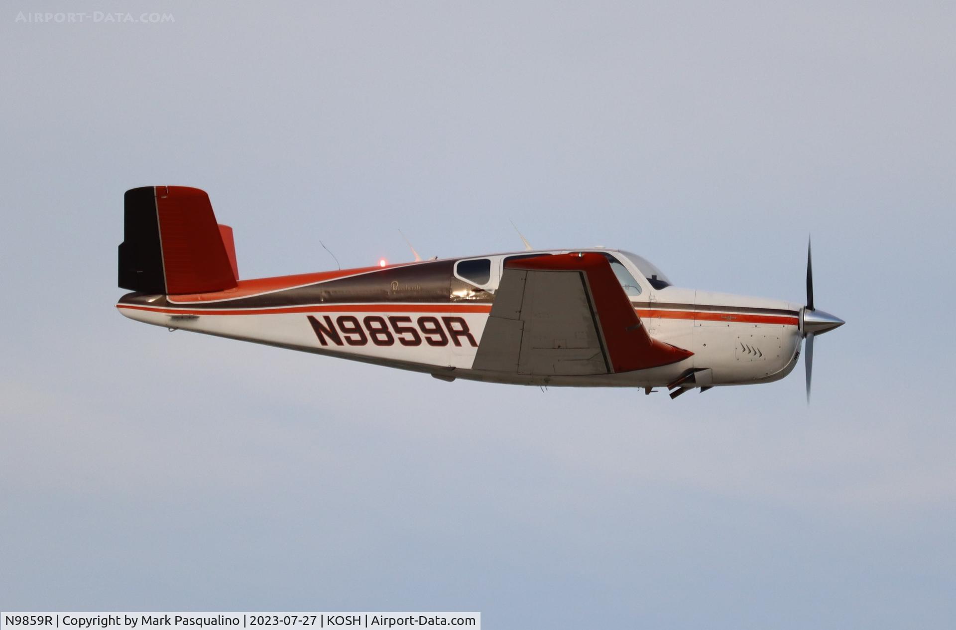 N9859R, 1960 Beech M35 Bonanza C/N D-6406, Beech M35
