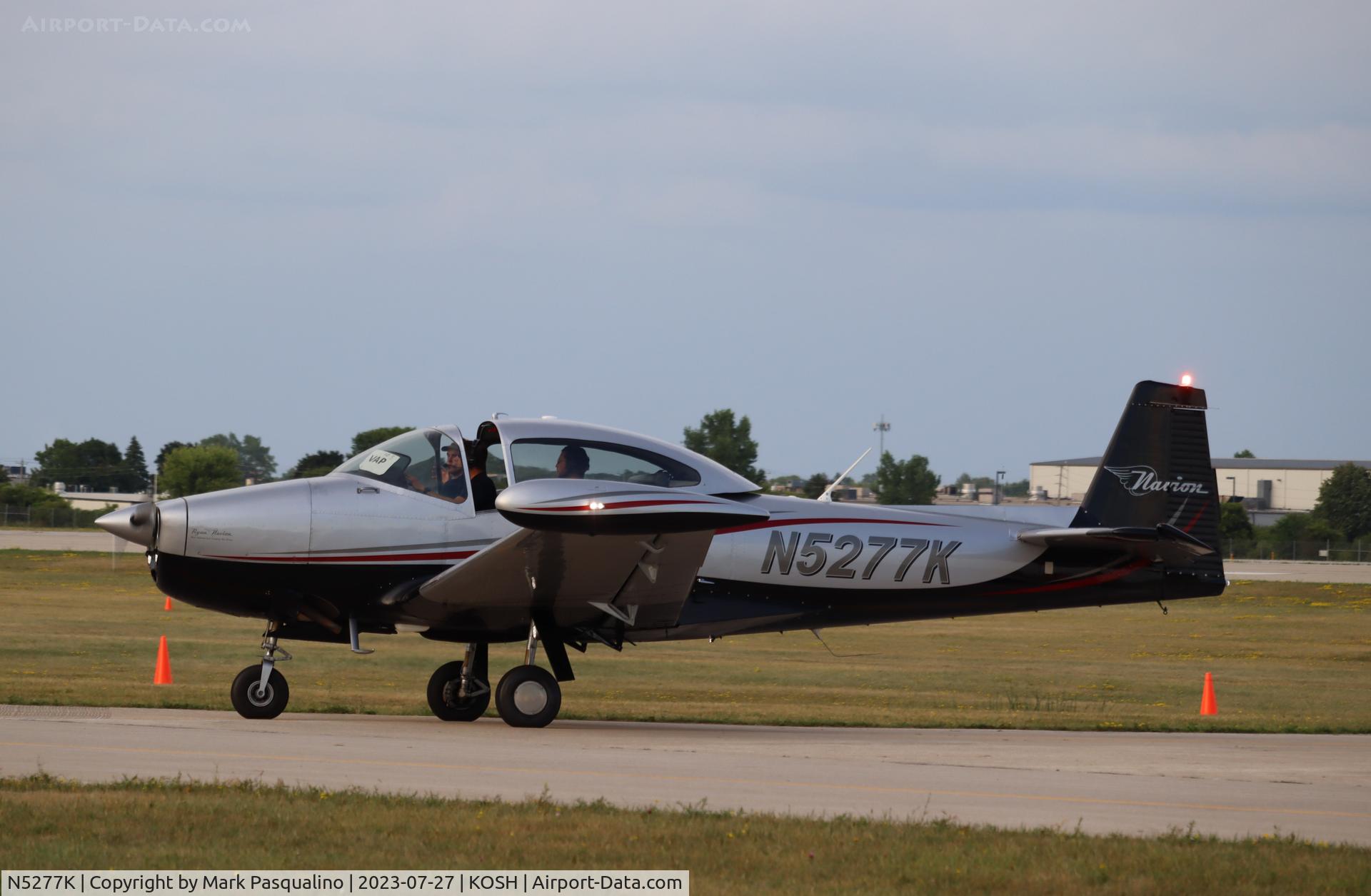 N5277K, 1950 Ryan Navion B C/N NAV-4-2177B, Ryan Navion B